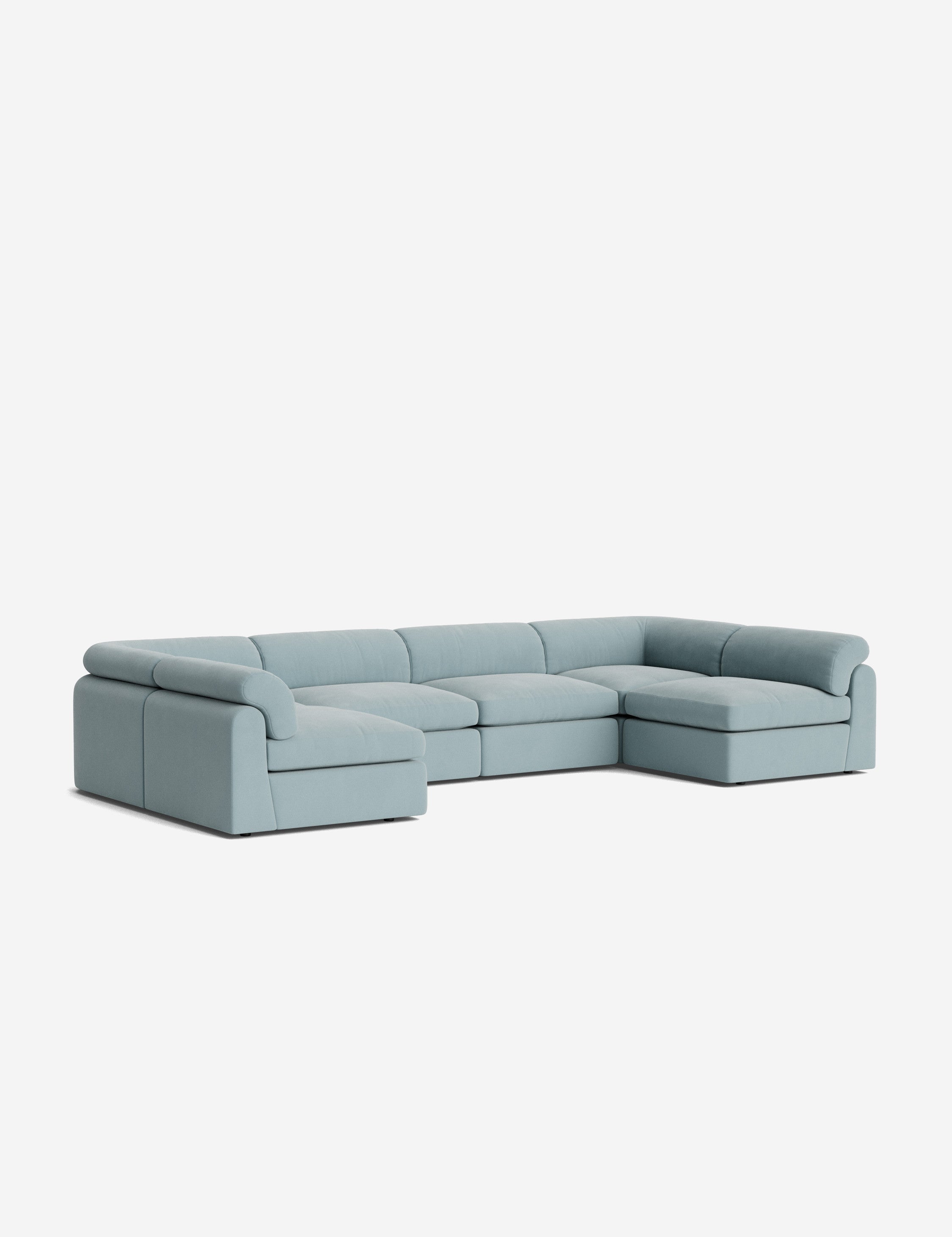 Lulu and Georgia Kingaby Modular U-Shaped Sectional Sofa - view 45