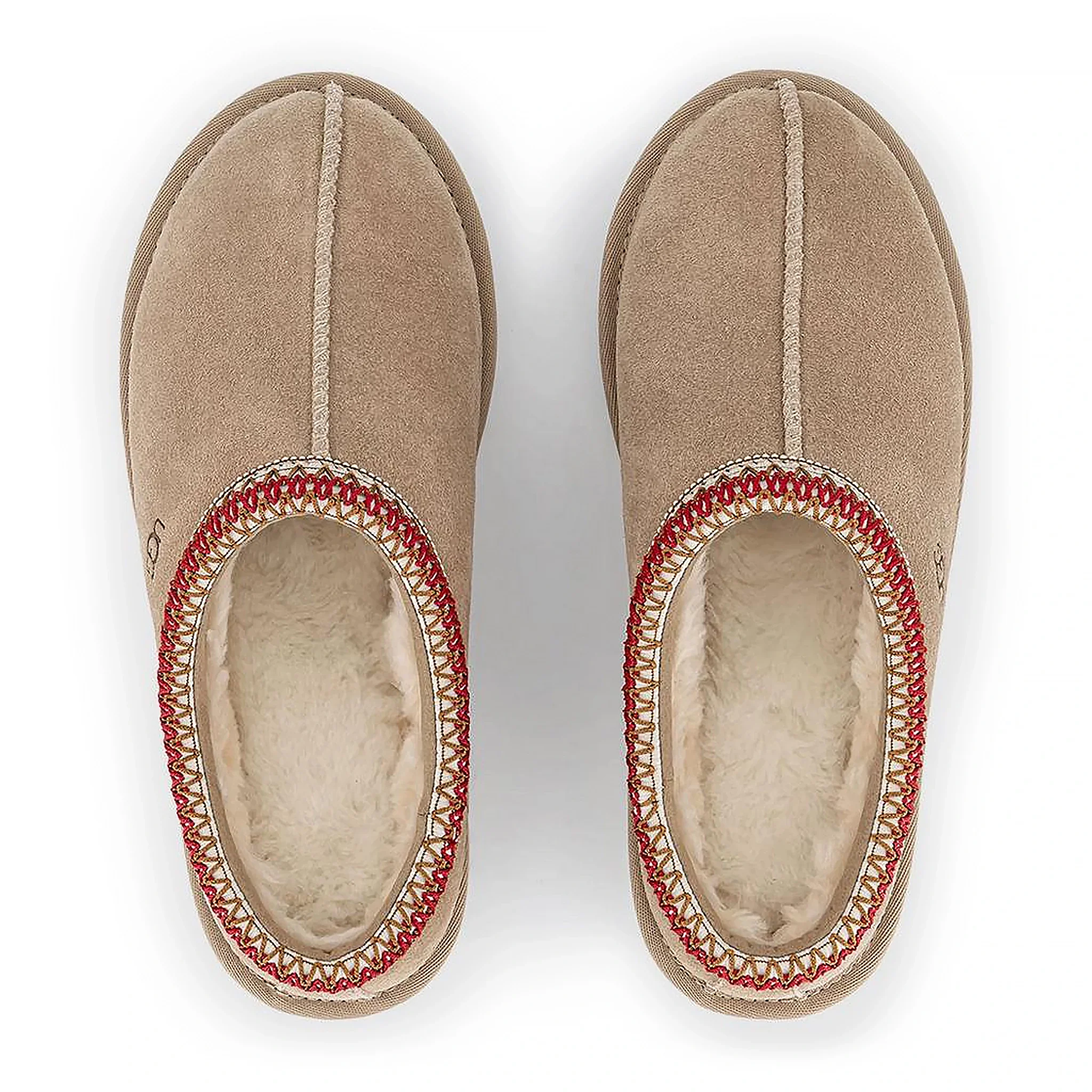 UGG Tasman Sand Dark Cherry Slippers (W) – Beige - view 3