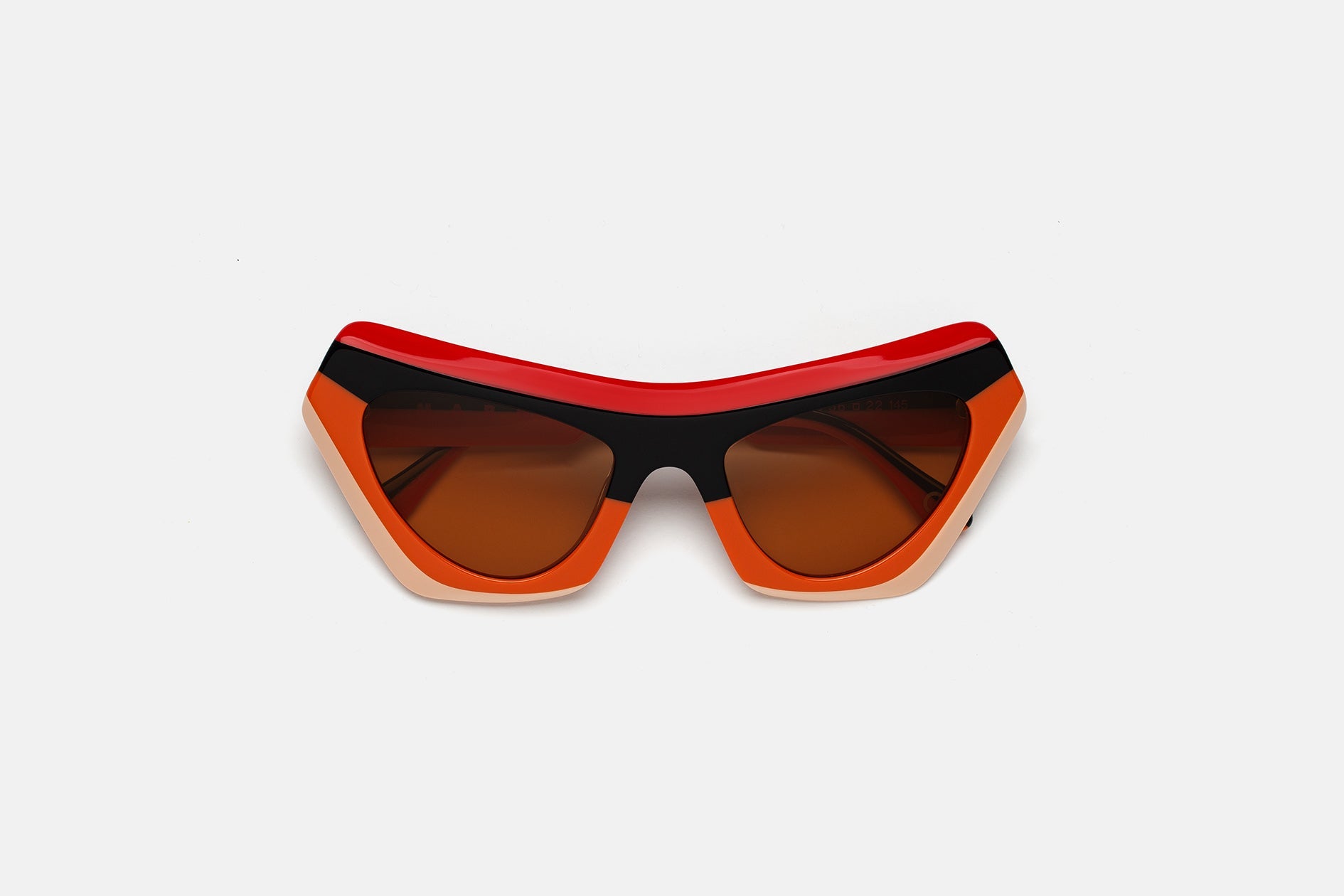 MARNI Devil's Pool Stripes Orange