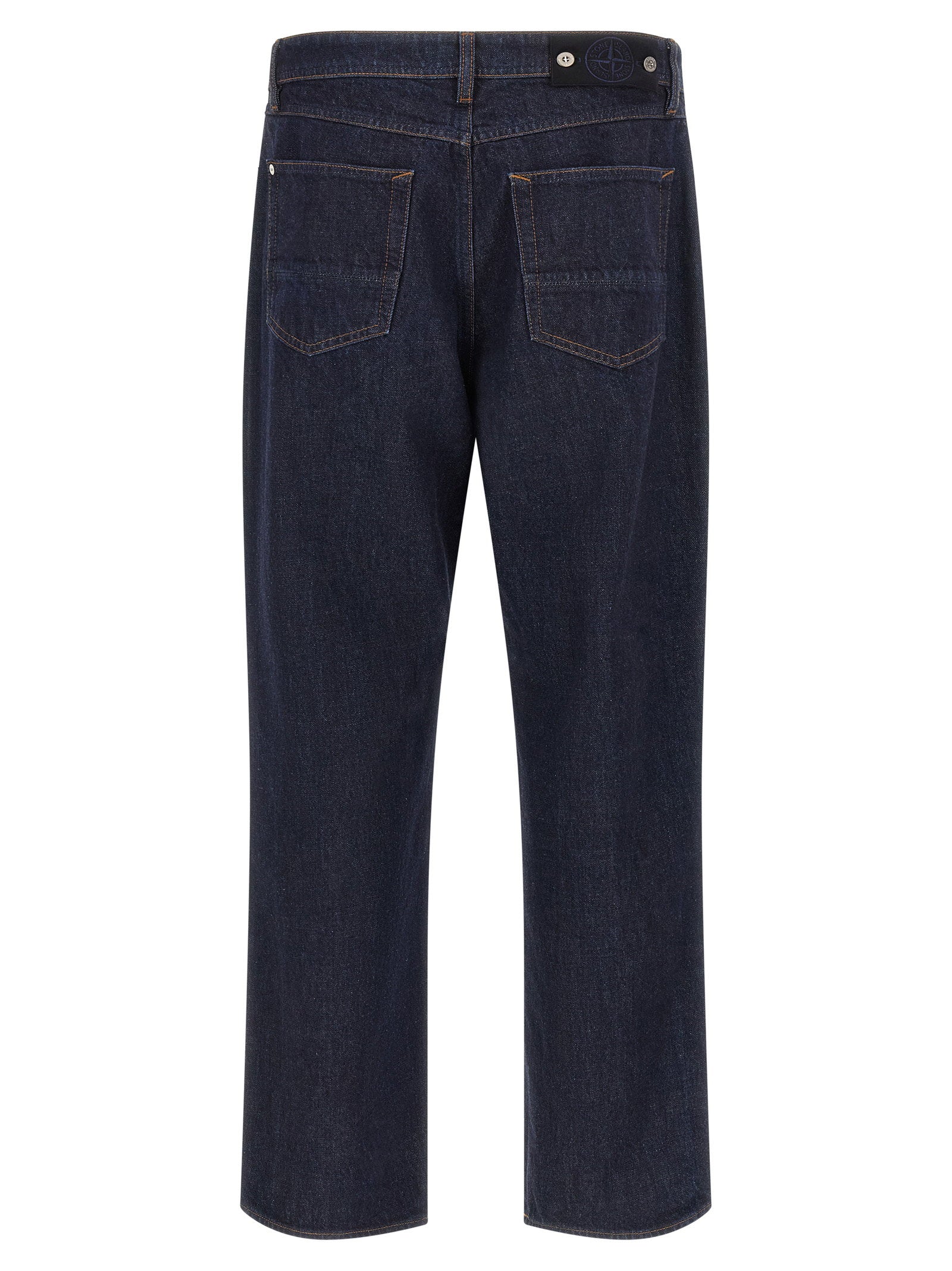 Stone Island Indigo Denim-rinsed Jeans – 100% cotton - view 2