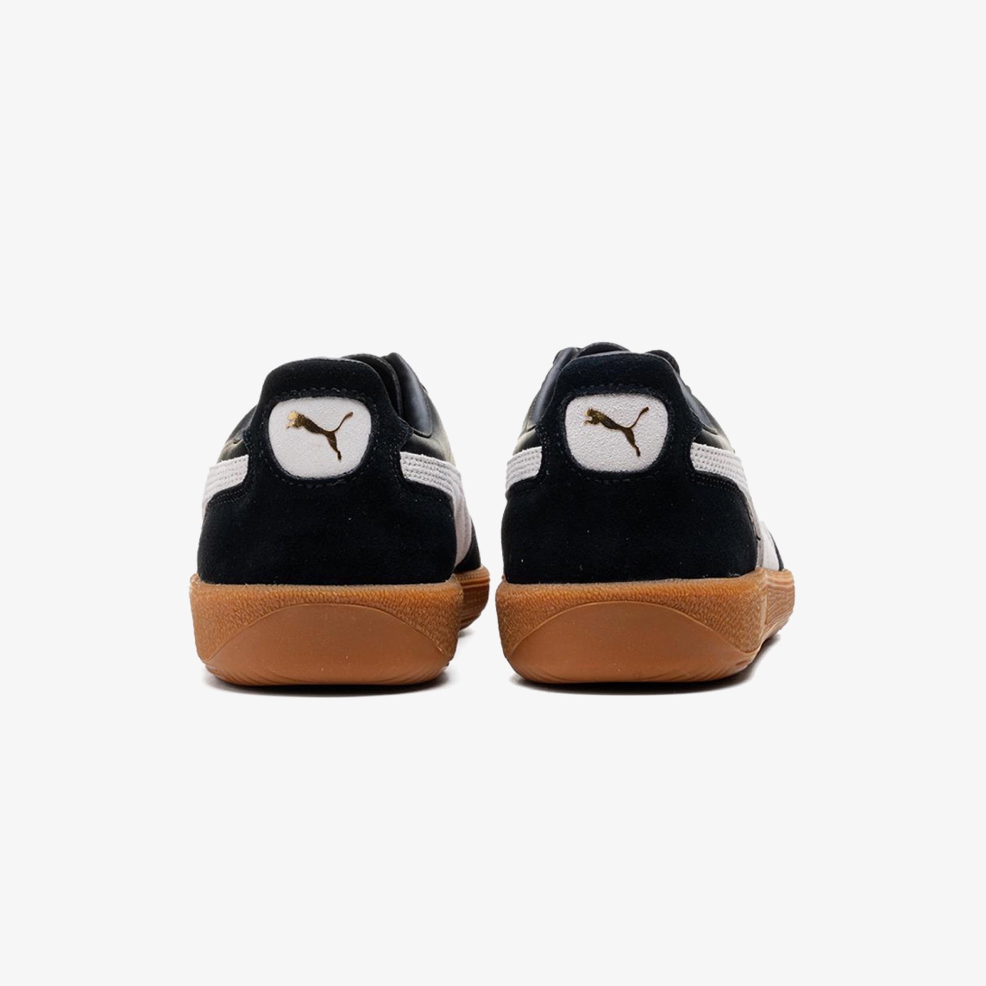 Puma | Palermo Lth { Puma Blackfeather Gray-gum - view 4