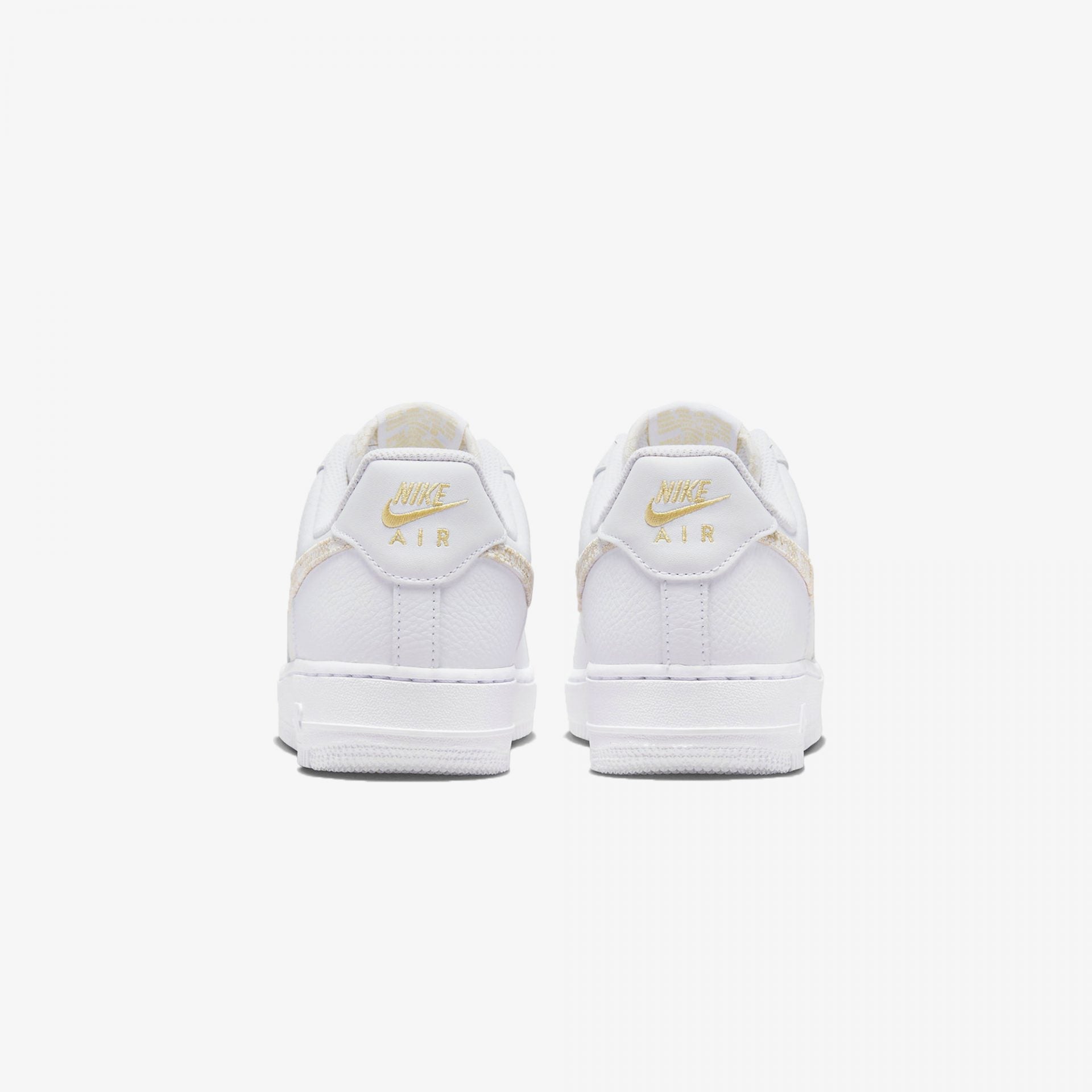 Nike | AIR FORCE 1 07 SE { WHITE / GOLD - view 2