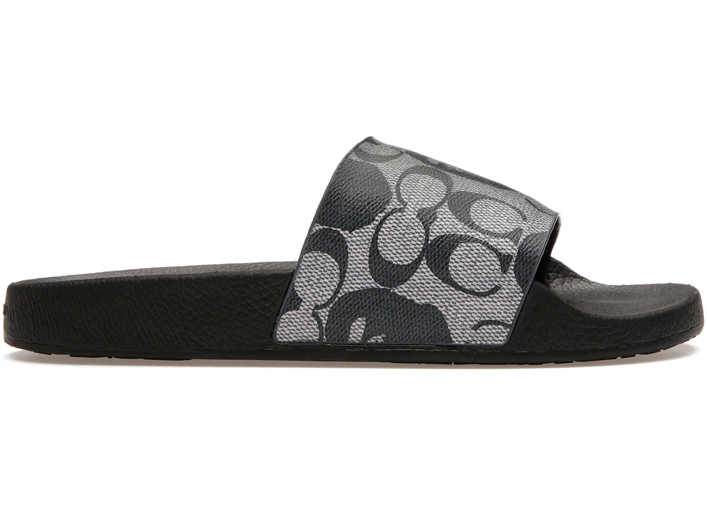 BAPE A Bathing Ape Slide Coach Black Grey