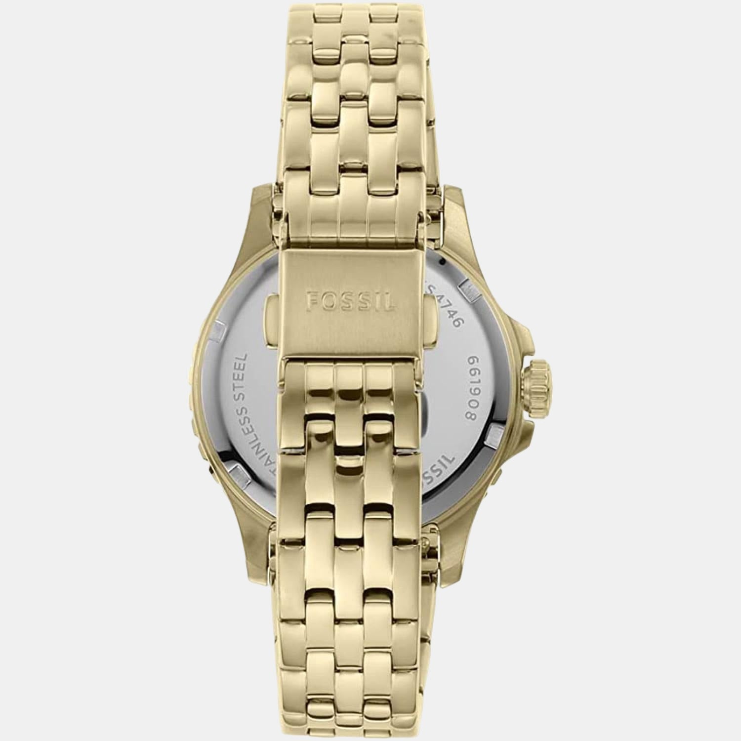 Fossil Fb-01 Women Quartz Green Dial Analog Stainless Steel Watch ES4746 - view 5