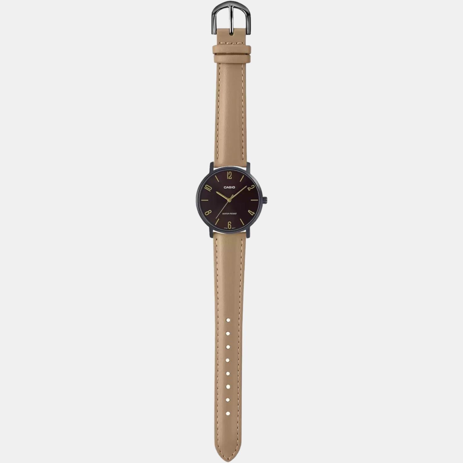 Casio Enticer Men Quartz Black Dial Analog Leather Watch A1976 - view 6