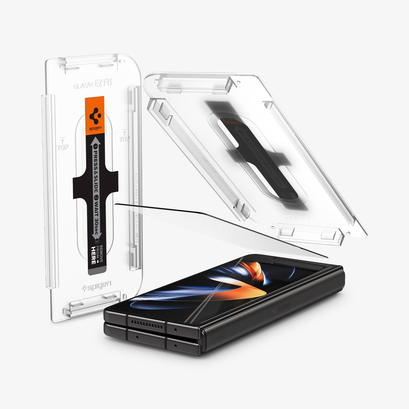 Galaxy Z Fold 4 Series - GLAS.tR EZ Fit – Clear - view 2