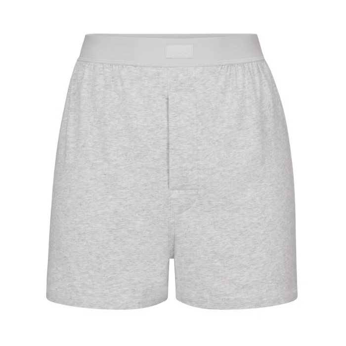 HYPE ELIXIR Skims Boyfriend Loose Boxer Light Heather Grey
