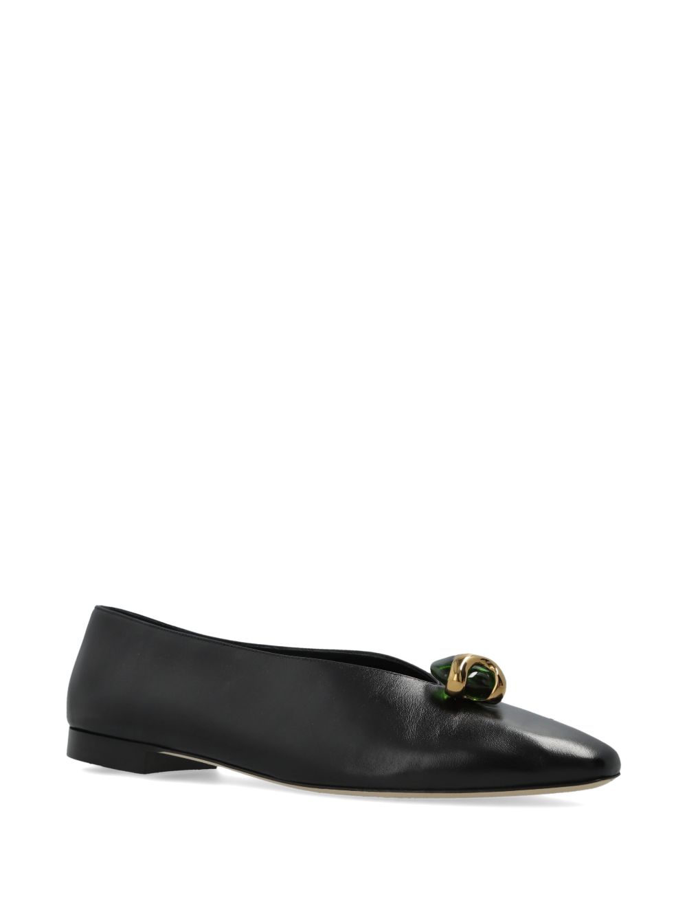 JIMMY CHOO Flat shoes BLACK – 100% Lamb - view 3