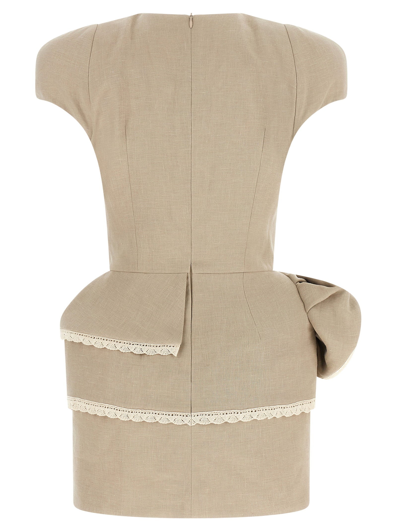 Magda Butrym 52 Dress – 99% linen, 1% elastane - view 2