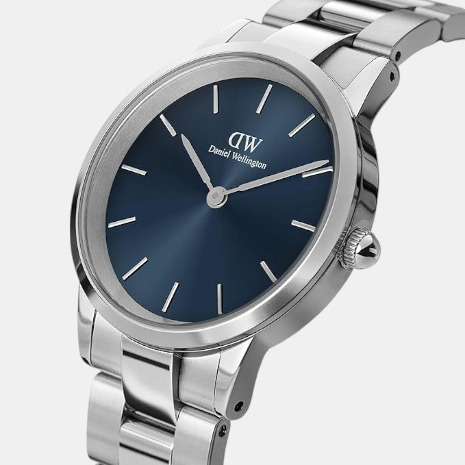 Daniel Wellington Iconic Men Quartz Blue Dial Analog Stainless Steel Watch DW00100448K - view 2