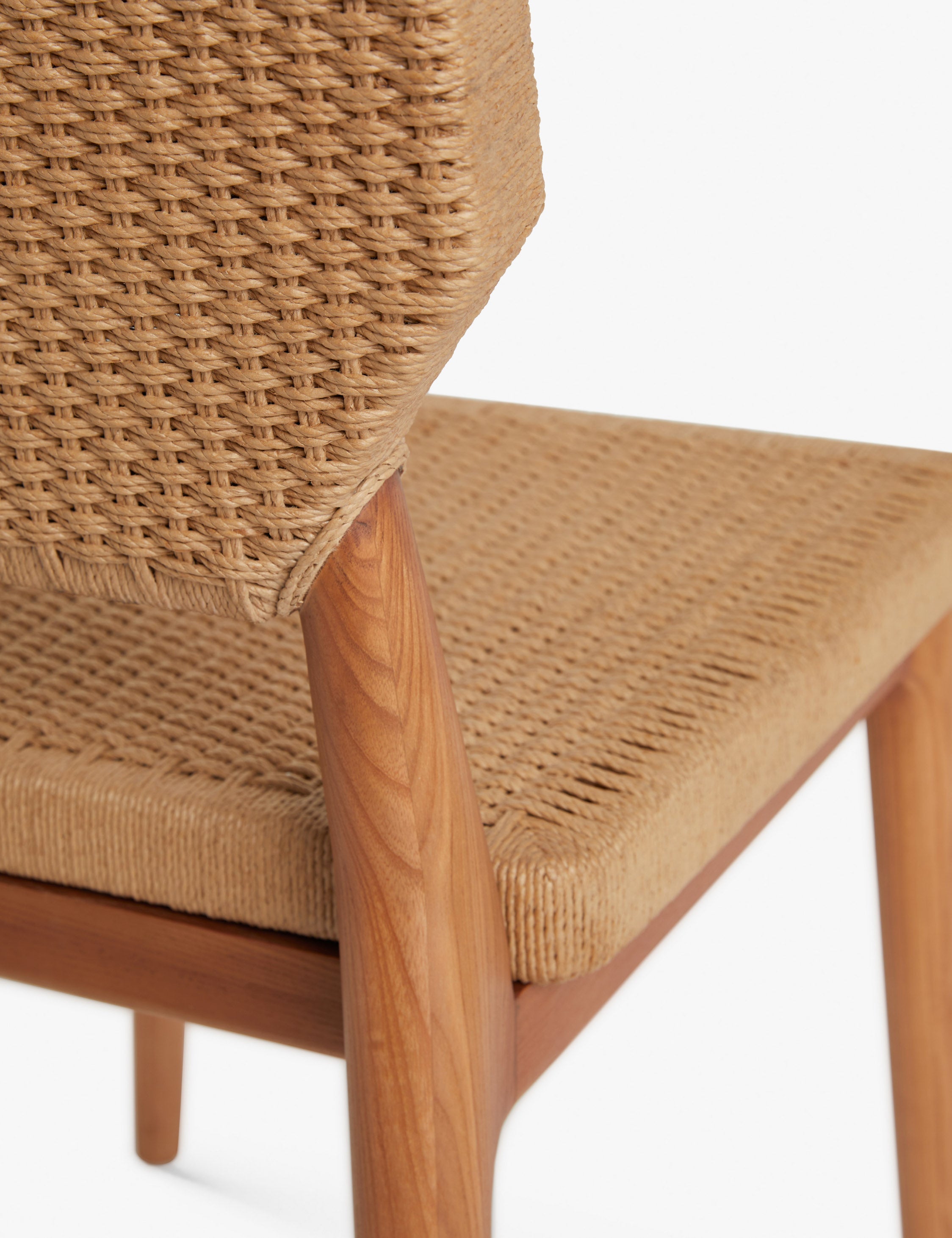 Lulu and Georgia Damia Dining Chair – Natural Weave - view 7