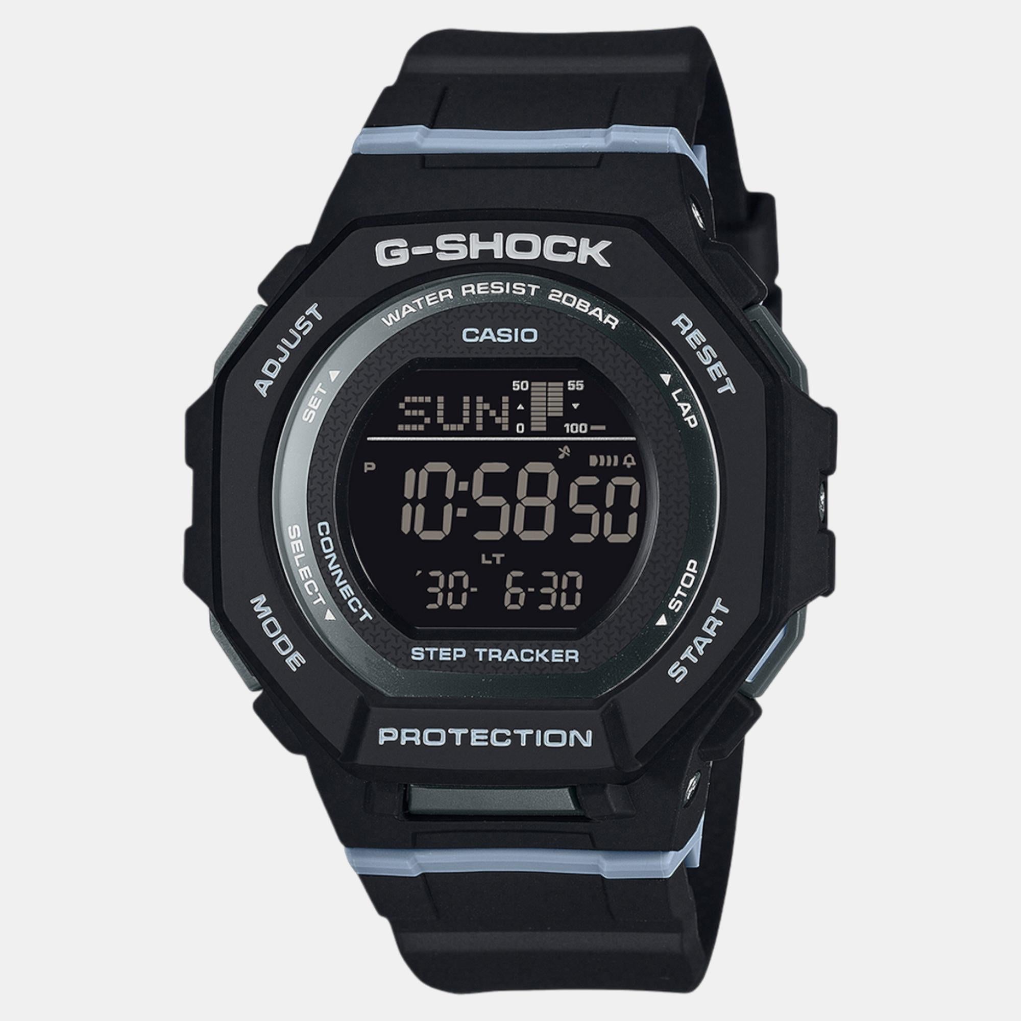 Casio G-Shock Women Quartz Black Dial Digital Resin Watch G1617
