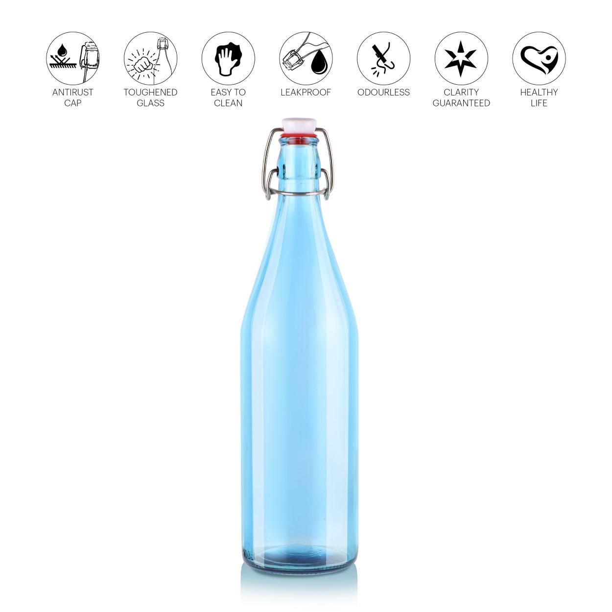 Cello Aquaria Glass Water Bottle, 1000ml - view 20