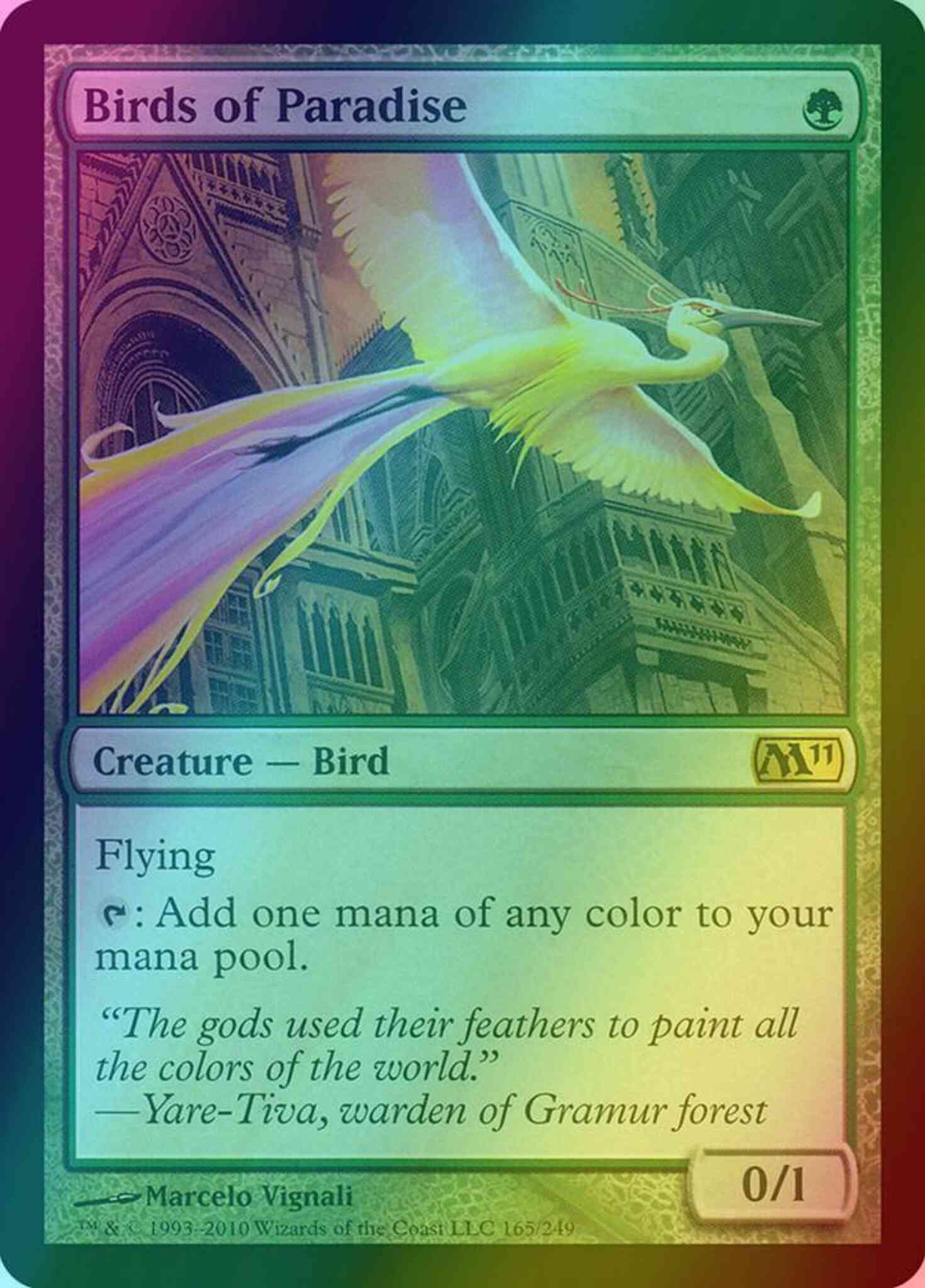 Paradise 165 magic – Birds of Paradise [165] [Magic 2011] [Foil]