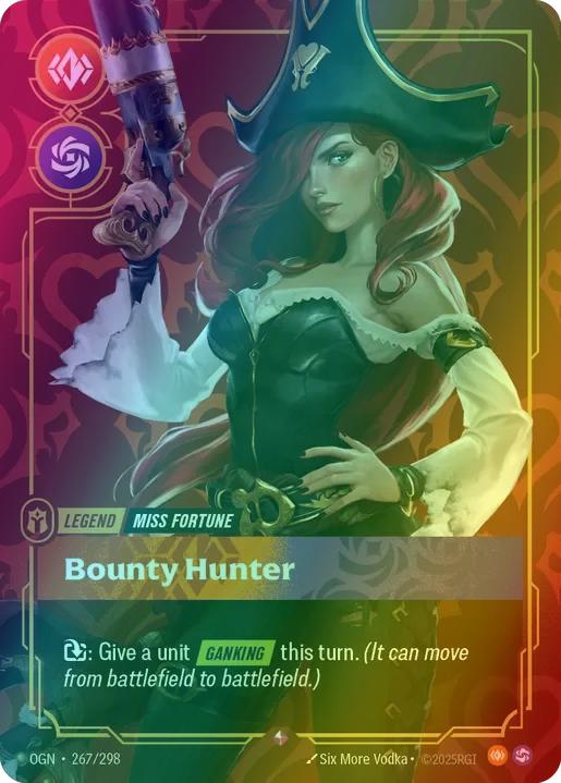 Bounty hunter miss – Riftbound Bounty Hunter (Miss Fortune) - 267/298 [Origins] [Foil]