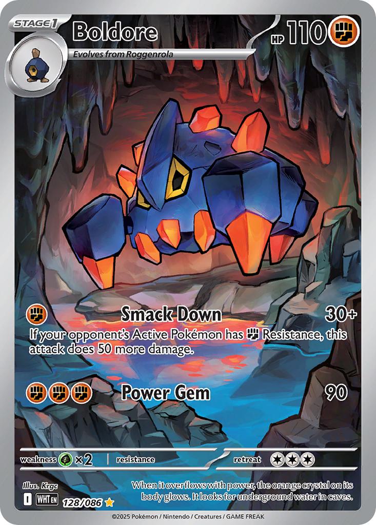 Illustration rare sv105w-128 – Pokémon Boldore - 128/086 - Illustration Rare [sv105w-128] [Ultra]