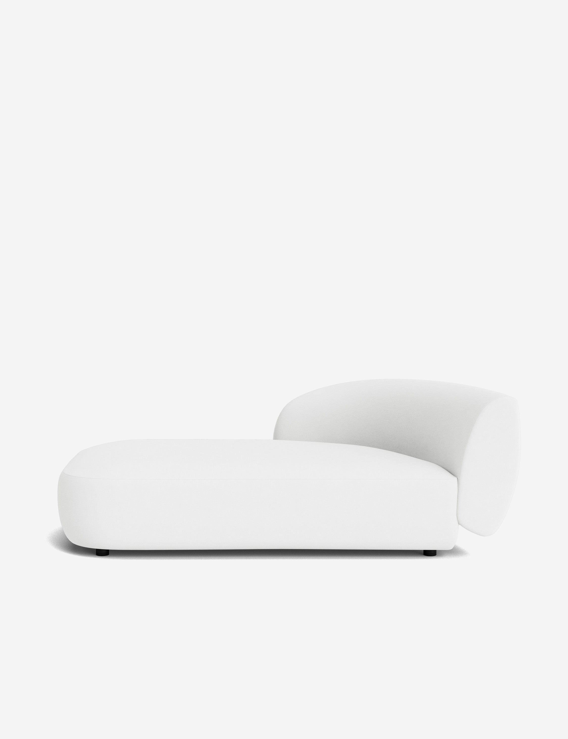 Lulu and Georgia Claret Modular Left Chaise - view 20