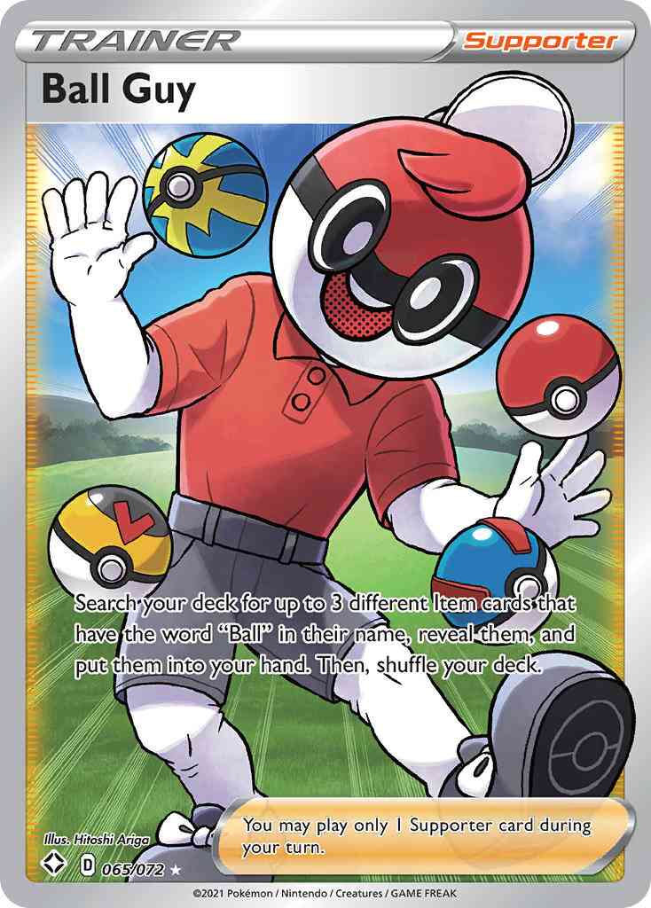 Rare ultra swsh45-065 – Pokémon Ball Guy - 065/072 - Rare Ultra [swsh45-065] [Ultra]