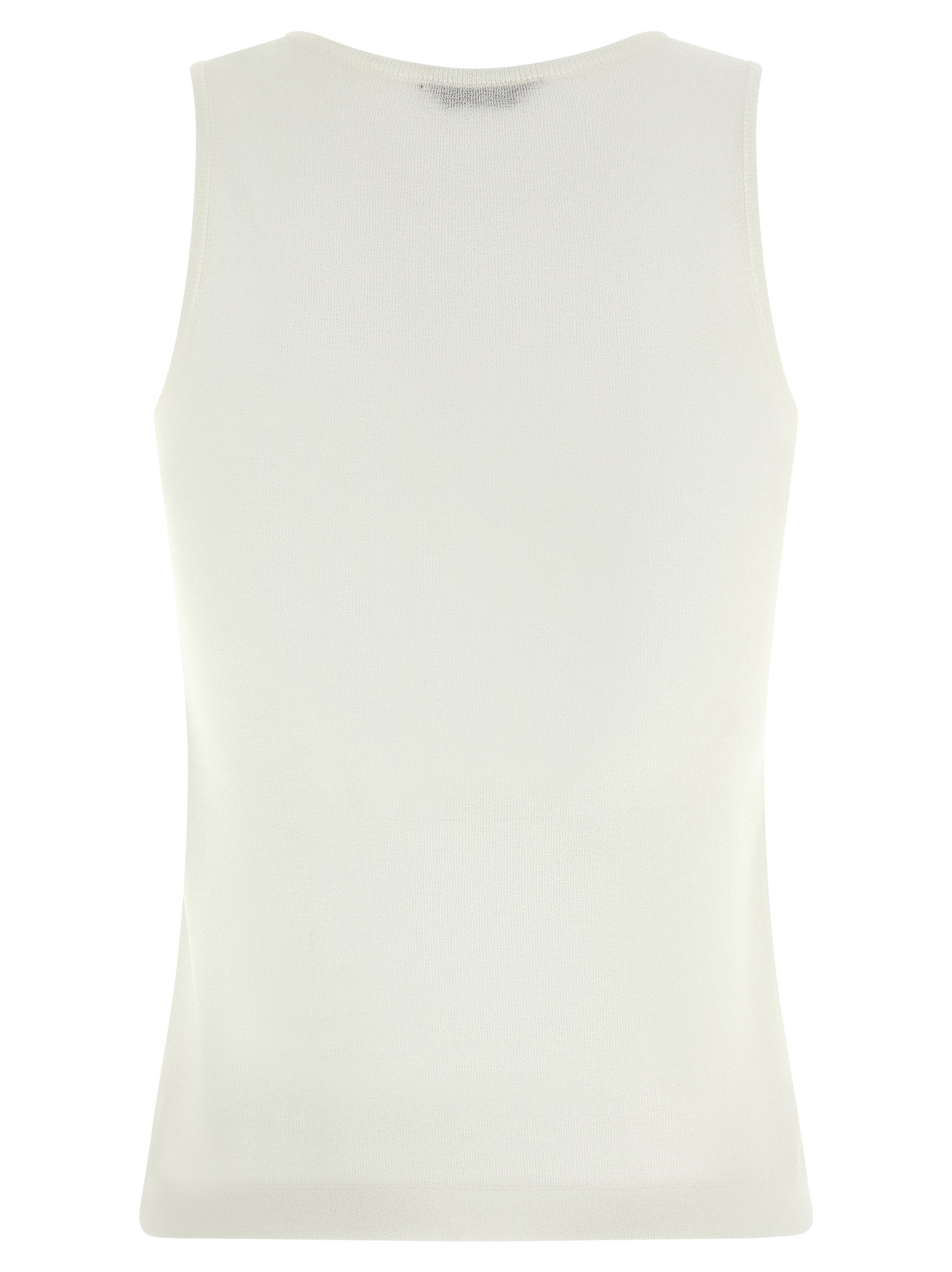 Balenciaga Logo Embroidery Tank Top - view 2