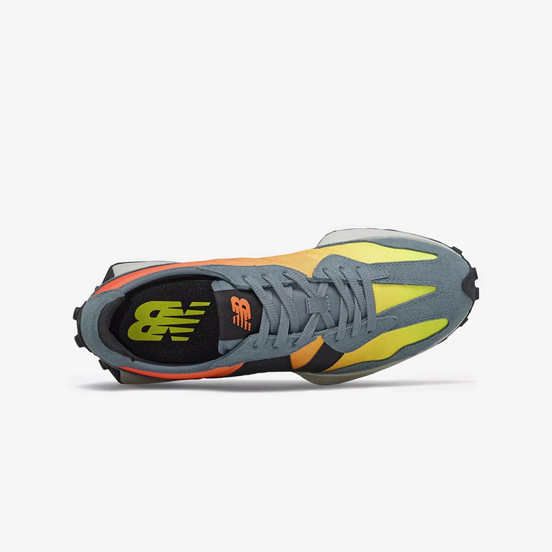 New Balance | 327 CITRUS PUNCH { GREY/ORANGE - view 2