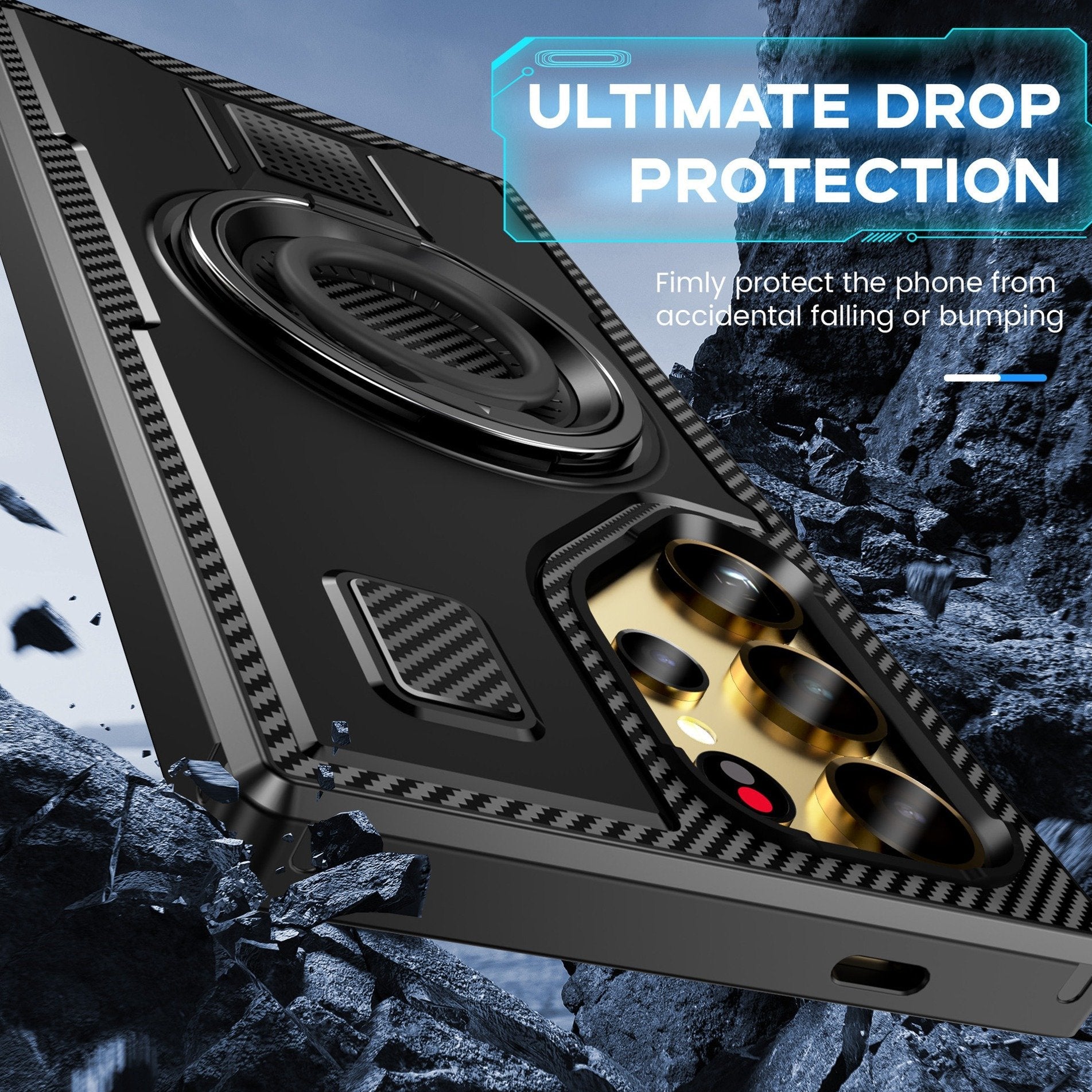 Million Cases Vent Flow Heat Dissipating Rotating Ring Case - Samsung - view 7