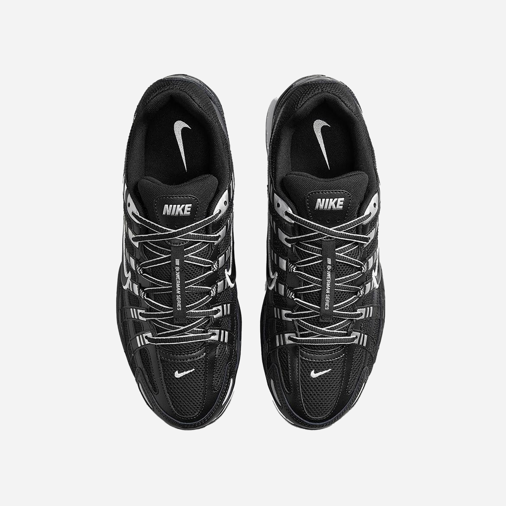 Nike P-6000 Black Metallic Silver - view 2