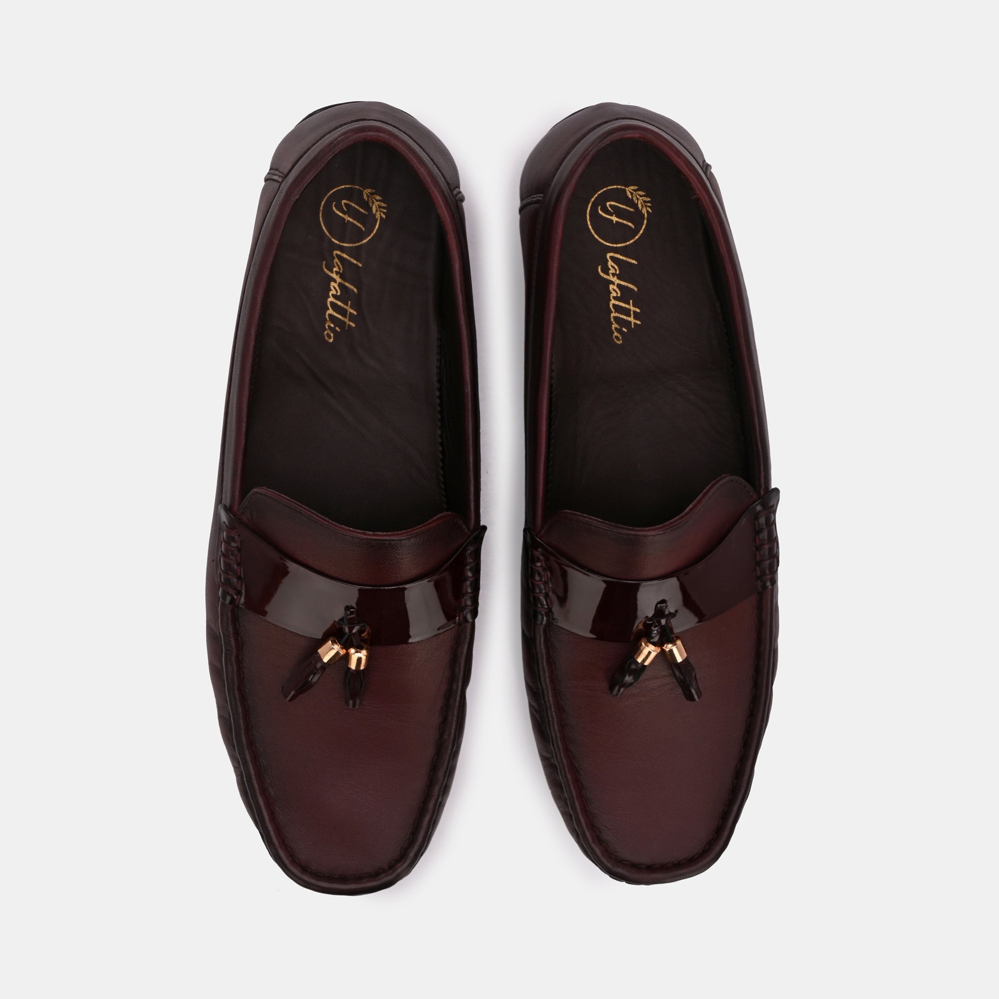 Cherry Tassel Loafers by Lafattio - view 7