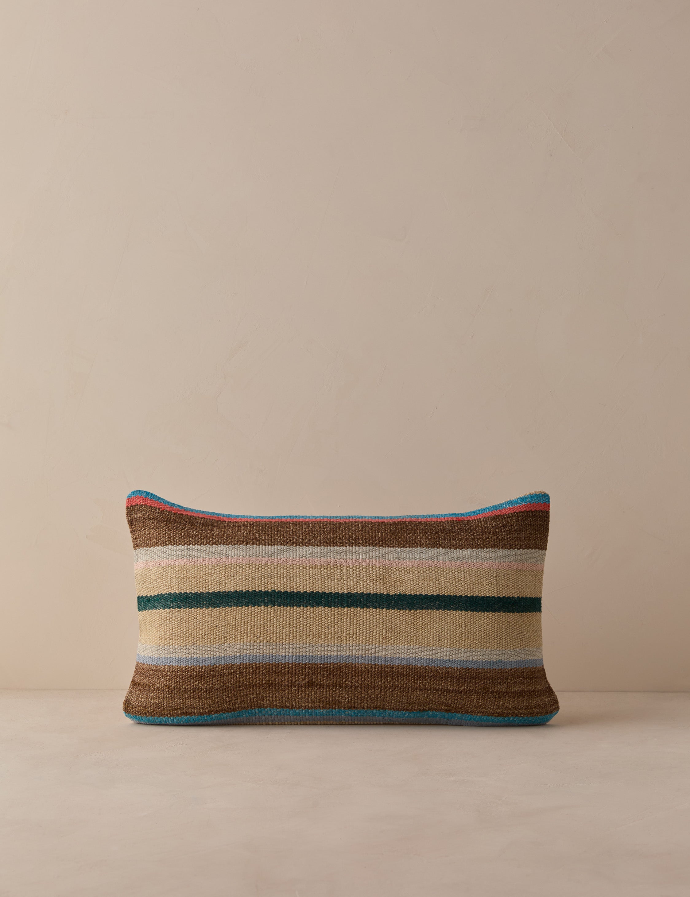 Lulu and Georgia Vintage Lumbar Pillow No. 329, 12" x 20"