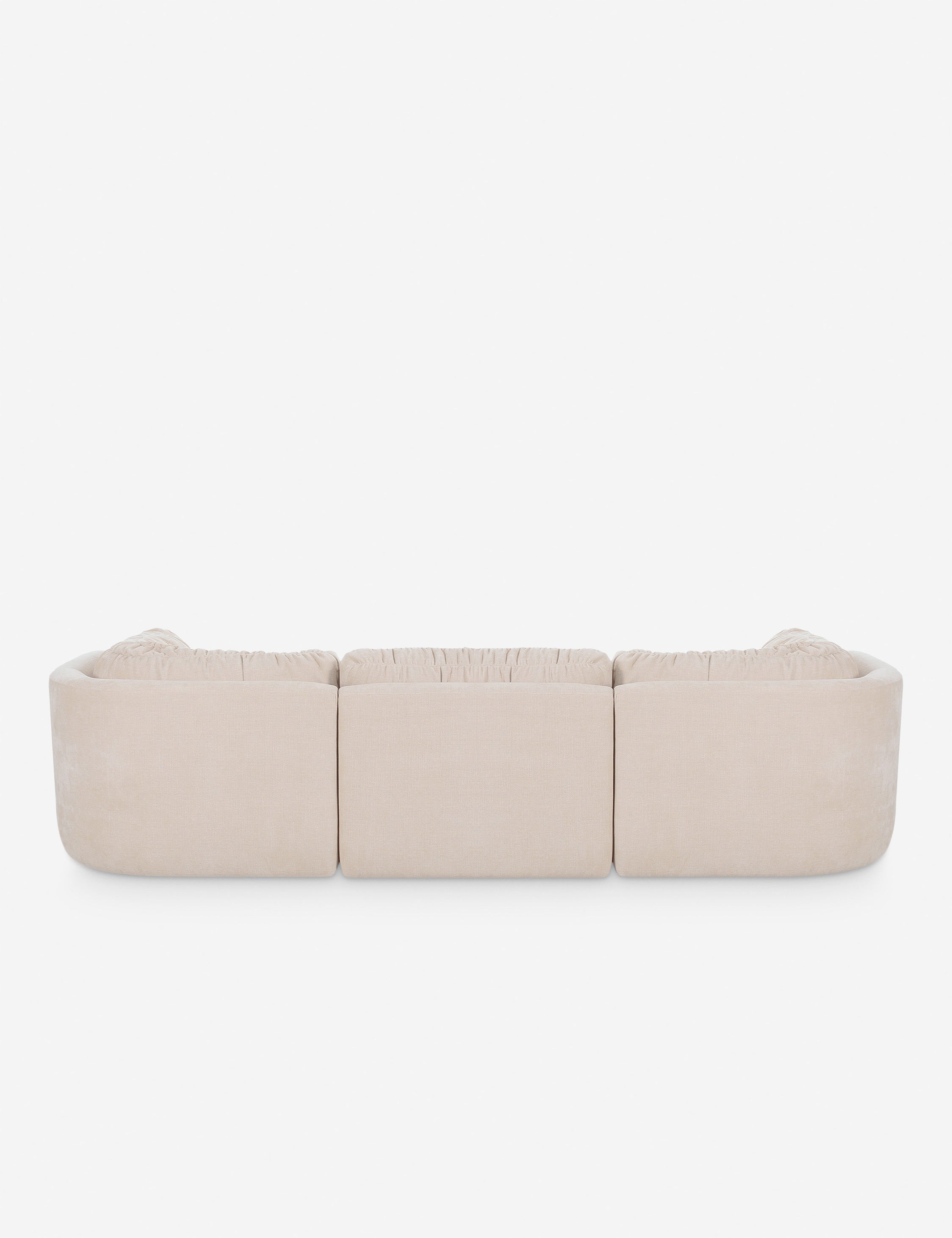 Lulu and Georgia Marona Modular 4-Piece Chaise Sectional Sofa - view 14