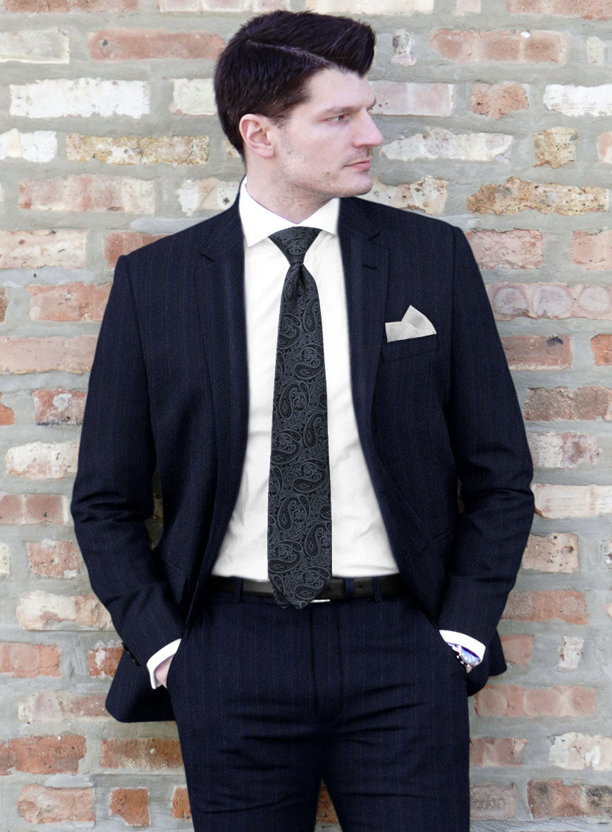 StudioSuits Reda Liora Blue Stripe Wool Jacket - view 2