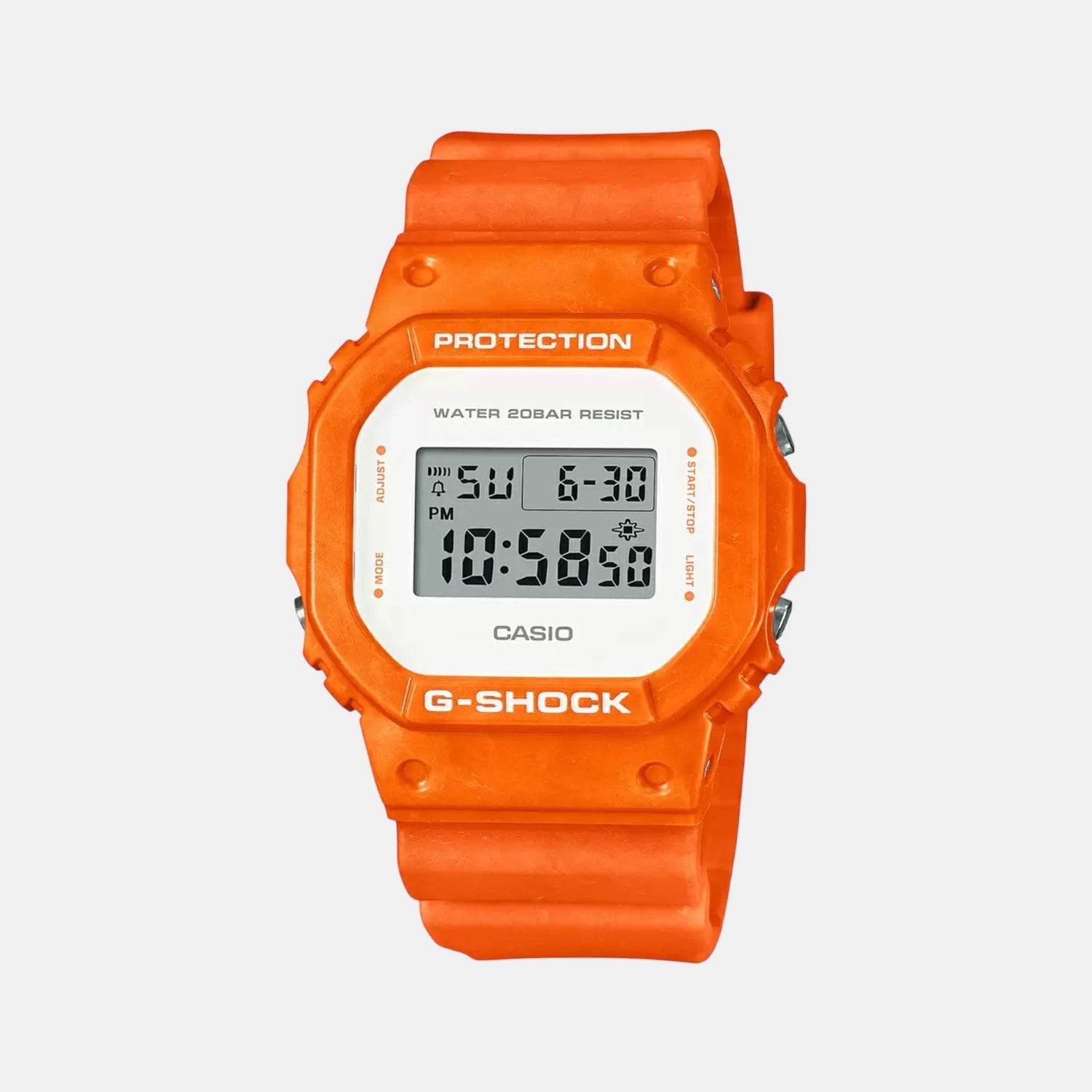 Casio G-Shock Men Quartz Grey Dial Digital Resin Watch G1131