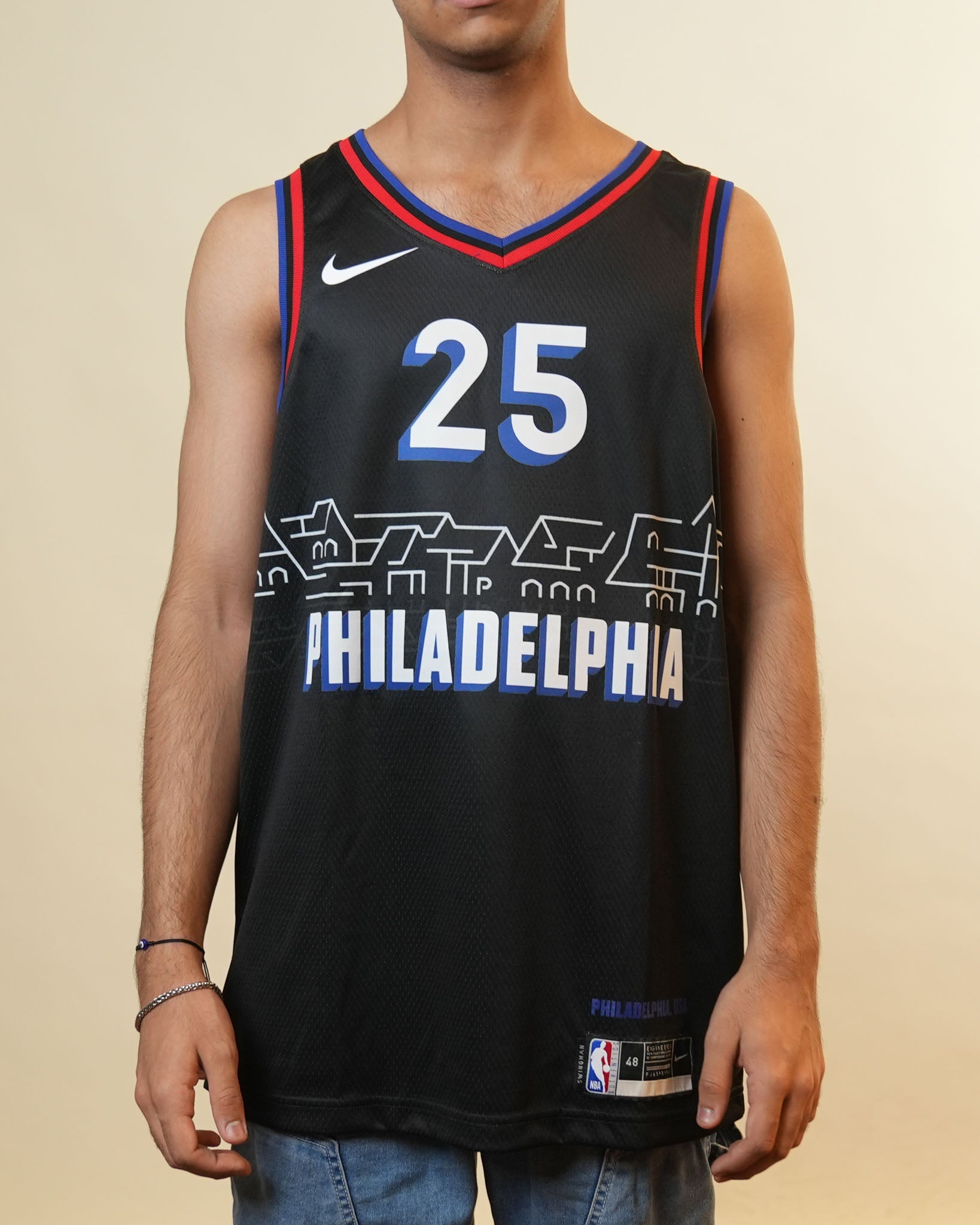 Nike Philadelphia Black Tank Jersey