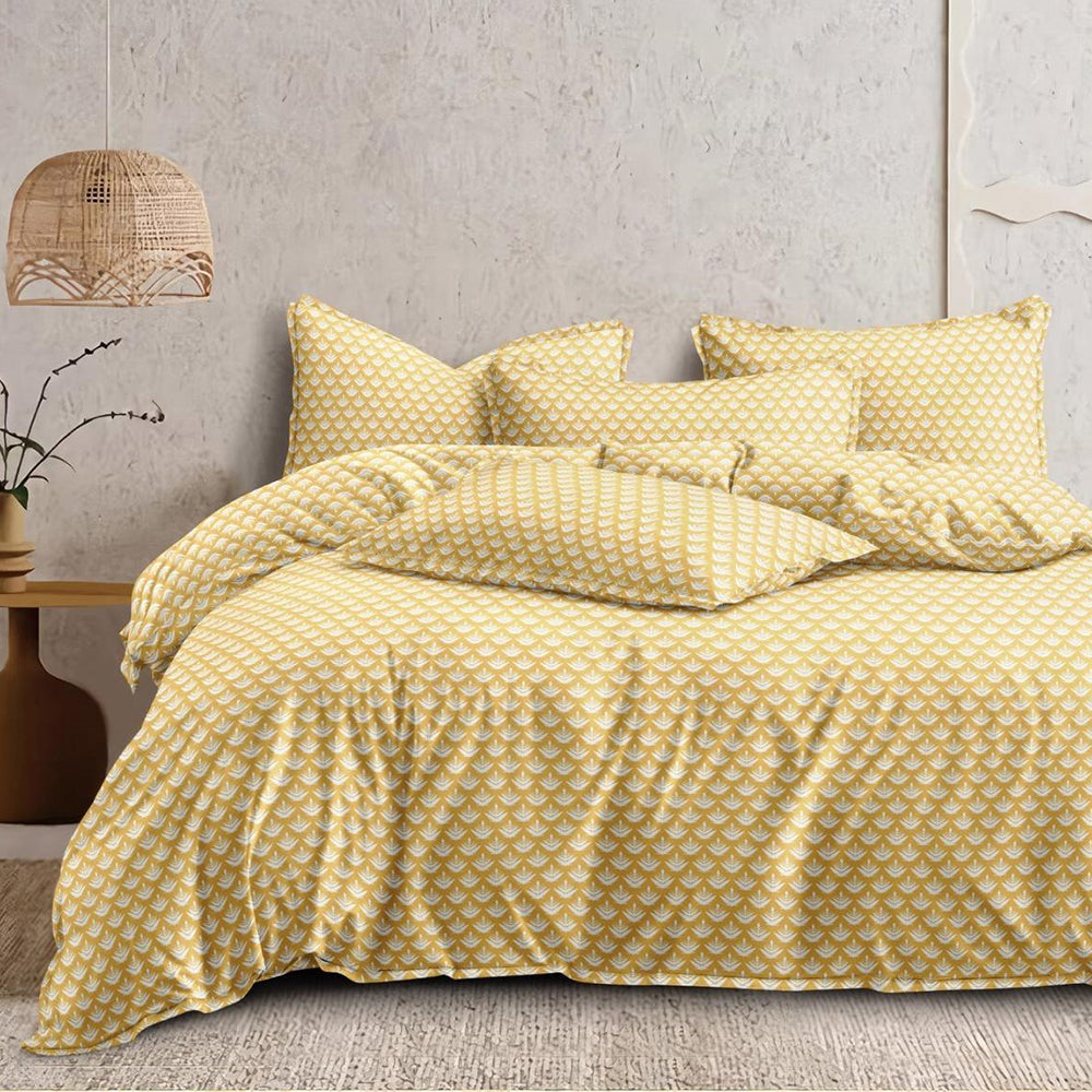 Swayam India Grand Opal Double Bedsheet with 2 Pillow Covers - 23512