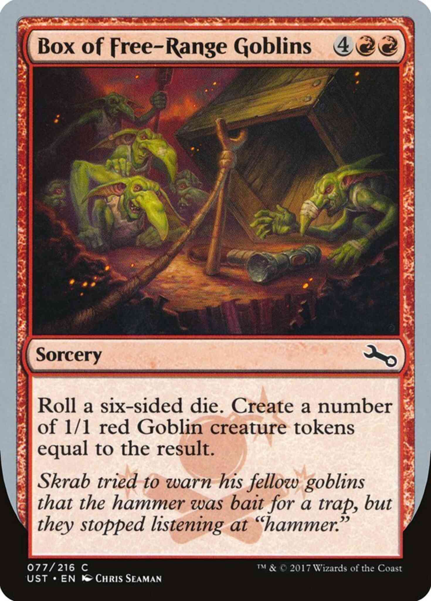 Magic Box of Free-Range Goblins [77] [Unstable] [Non-Foil]
