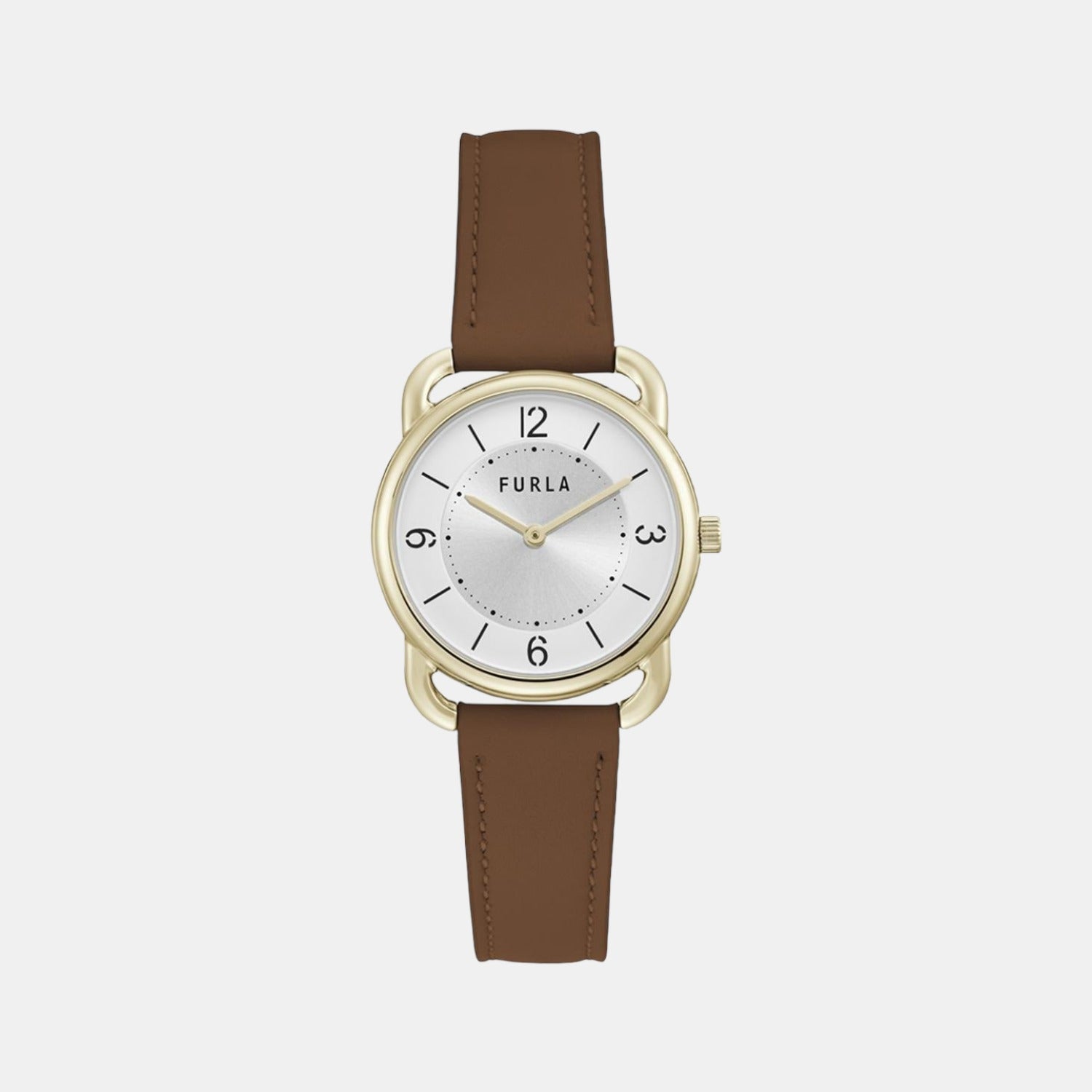 Furla Heritage Women Quartz Silver Dial Analog Leather Watch WW00021001L2