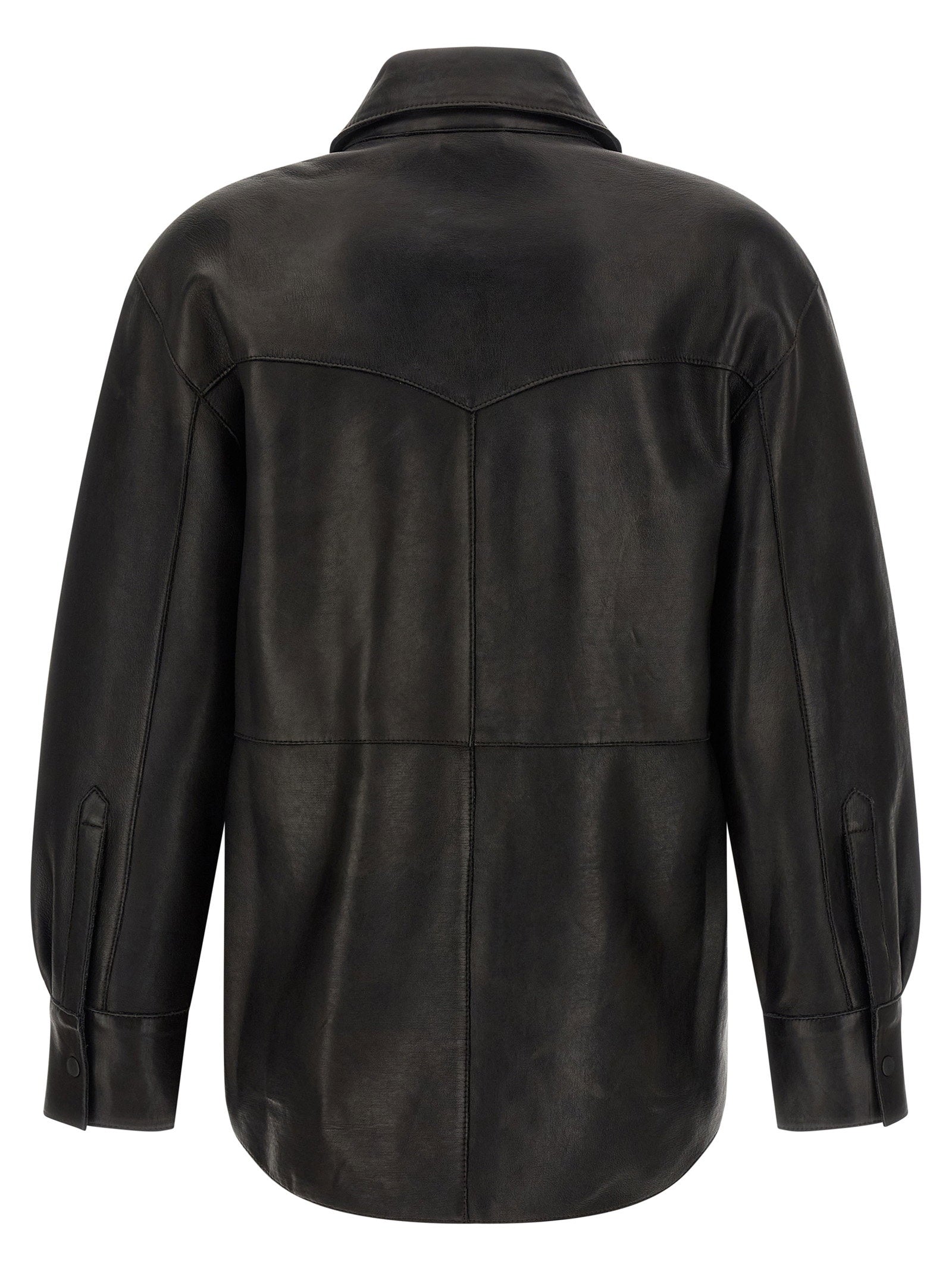 P.A.R.O.S.H. Leather Shirt – 100% lamb leather - view 2