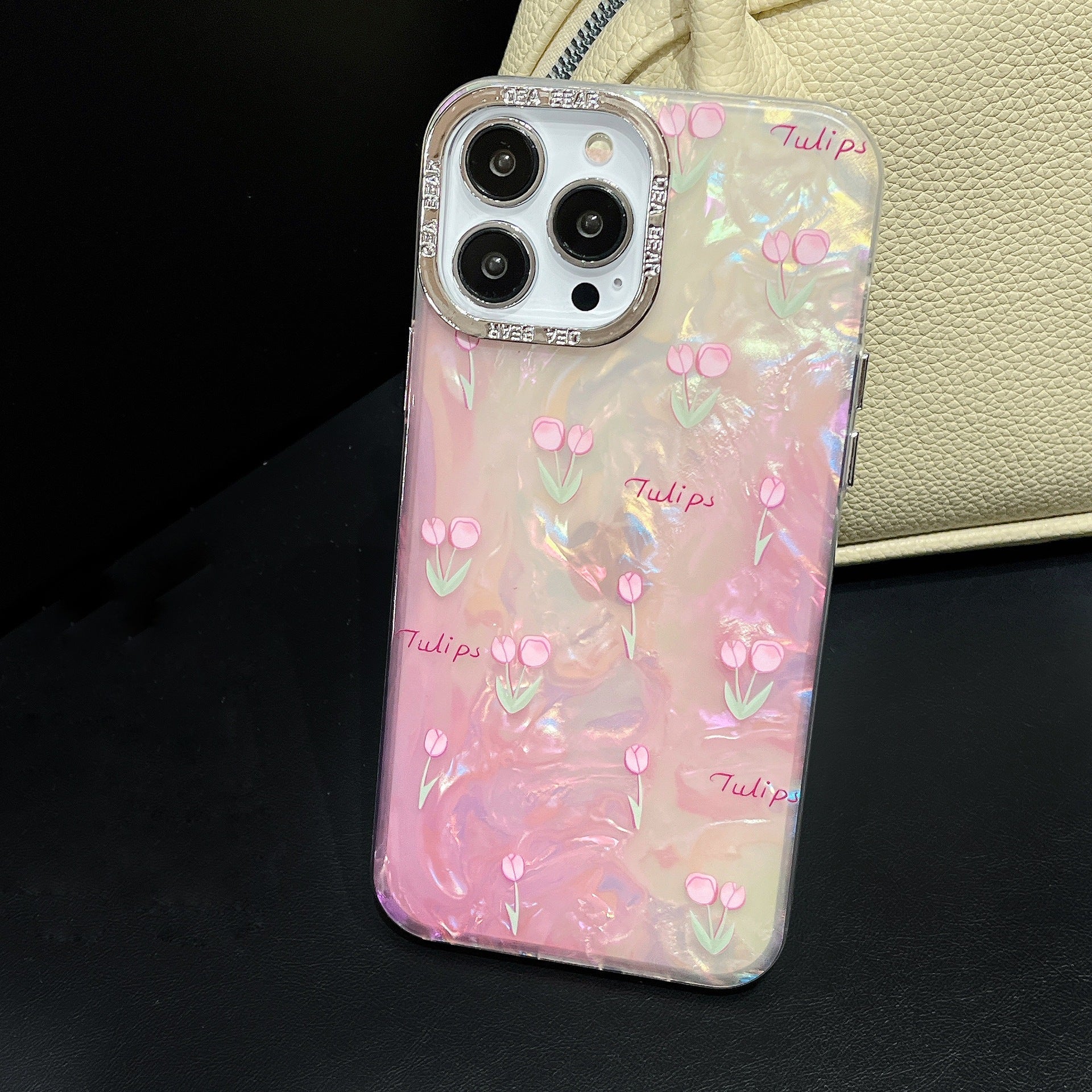 Peeperly Elegant Motif Graceful Tulip Case – No Color