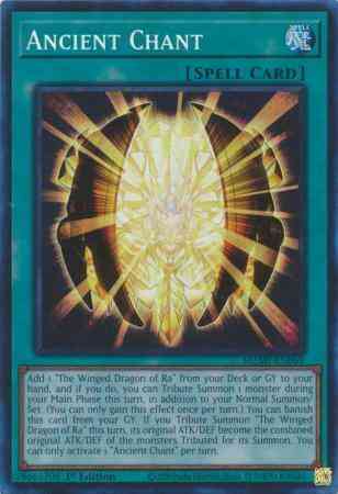 Yu-Gi-Oh! Ancient Chant - MZMI-EN069 - Collector's Rare - 1st Edition