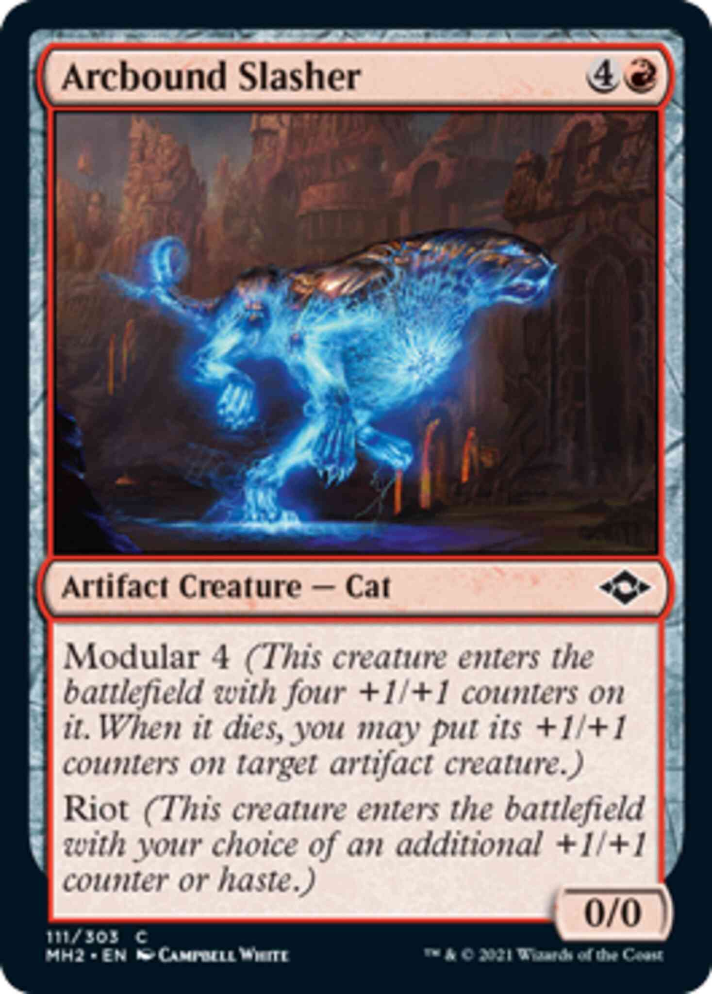 Arcbound slasher 111 – Magic Arcbound Slasher [111] [Modern Horizons 2] [Non-Foil]