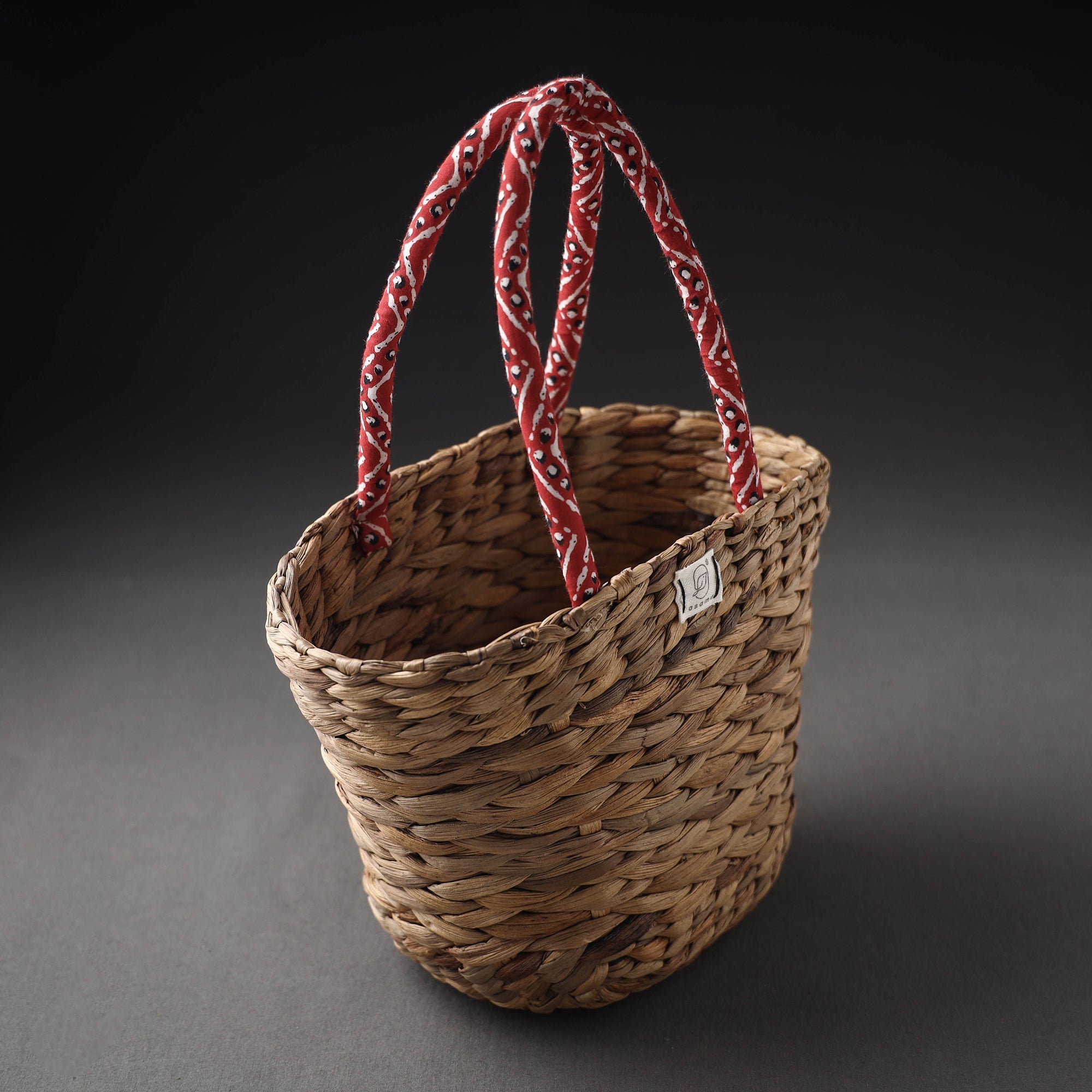 ASAMA Brown - Handcrafted Organic Water Hyacinth Magnificent Basket - view 3