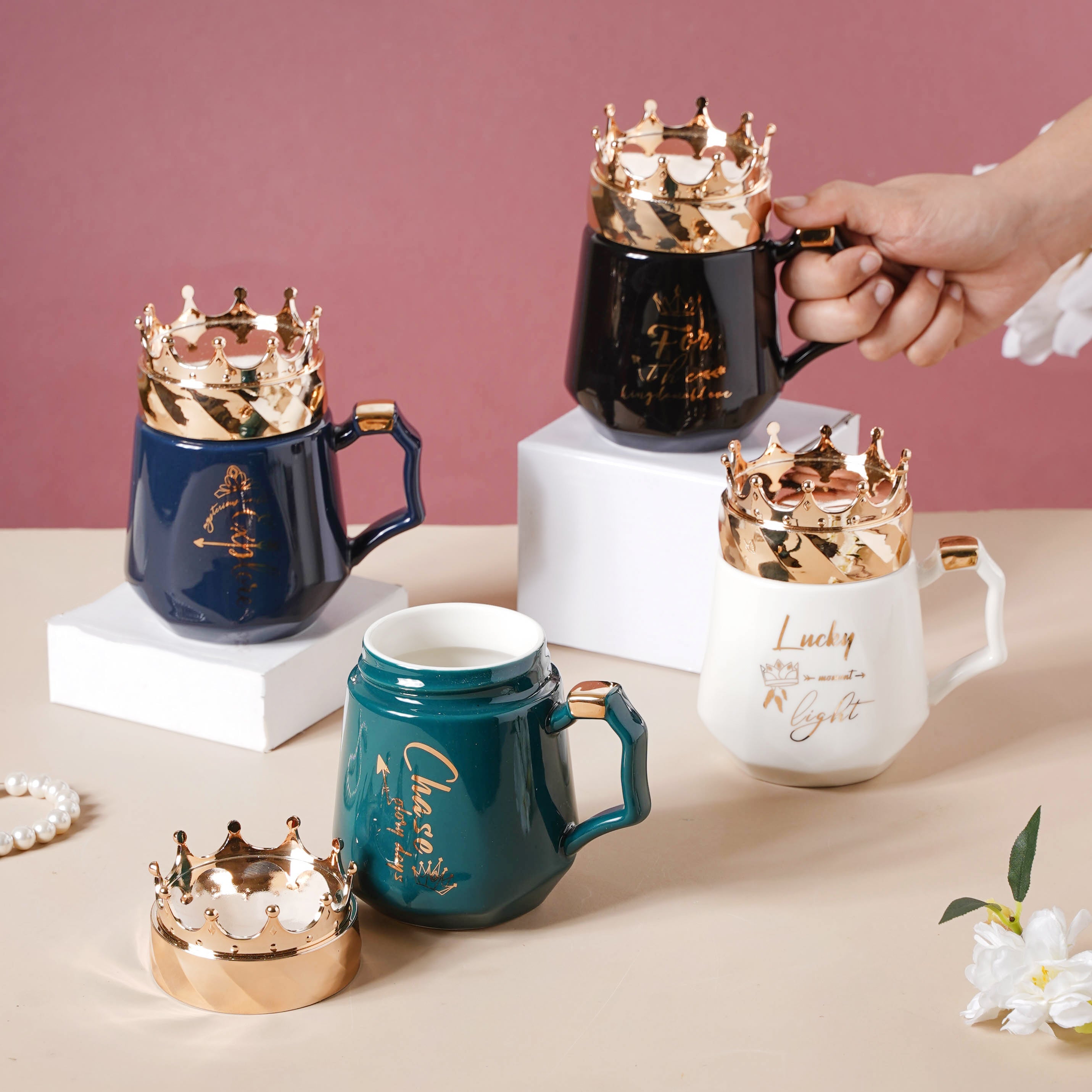 Nestasia Mug With A Crown Lid - view 4