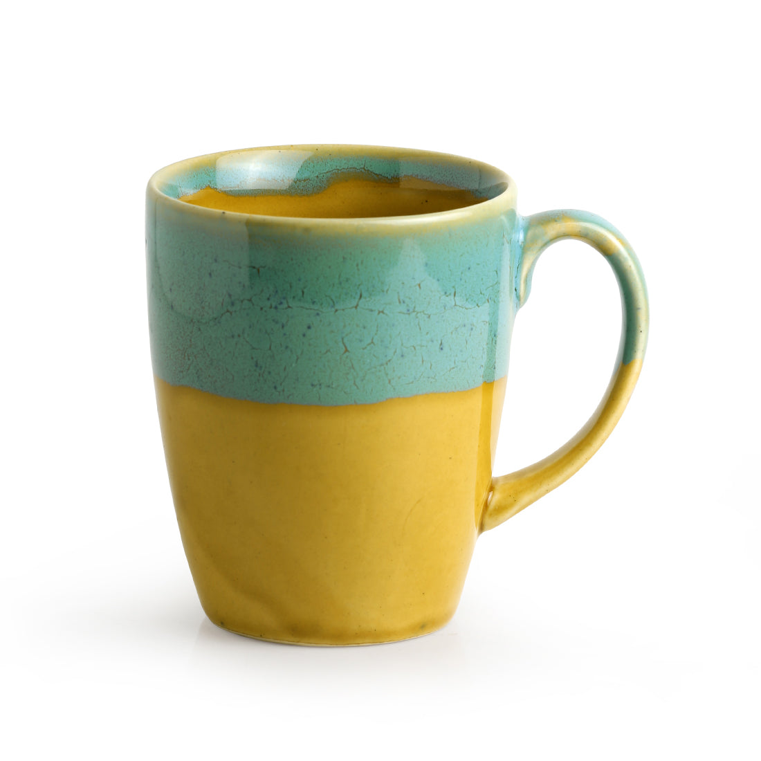 EXCLUSIVELANE 'River Rims' Studio Pottery Glazed Coffee Mugs In Ceramic (Set Of 2) - view 5
