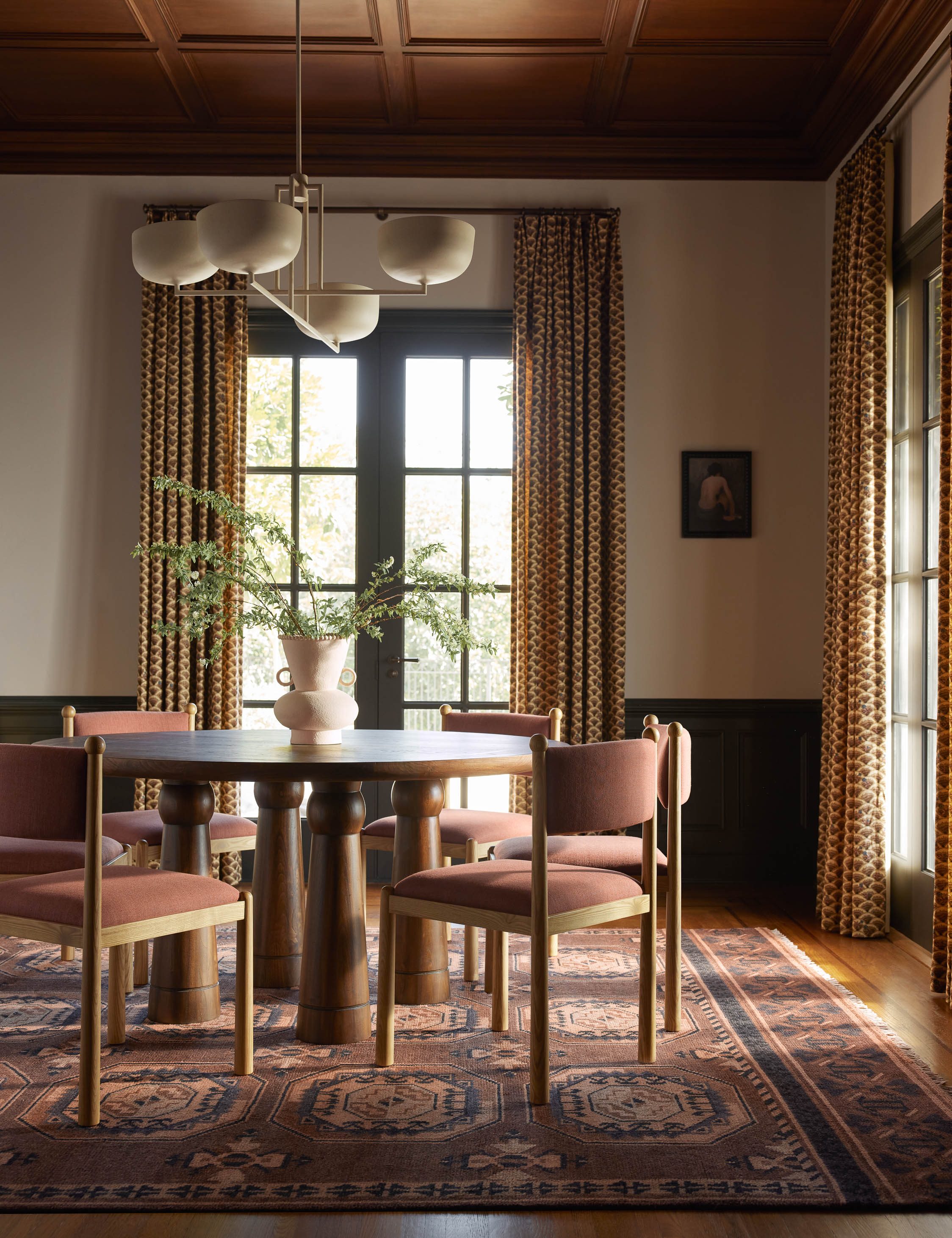 Lulu and Georgia Beasley Round Dining Table – Cocoa - view 2