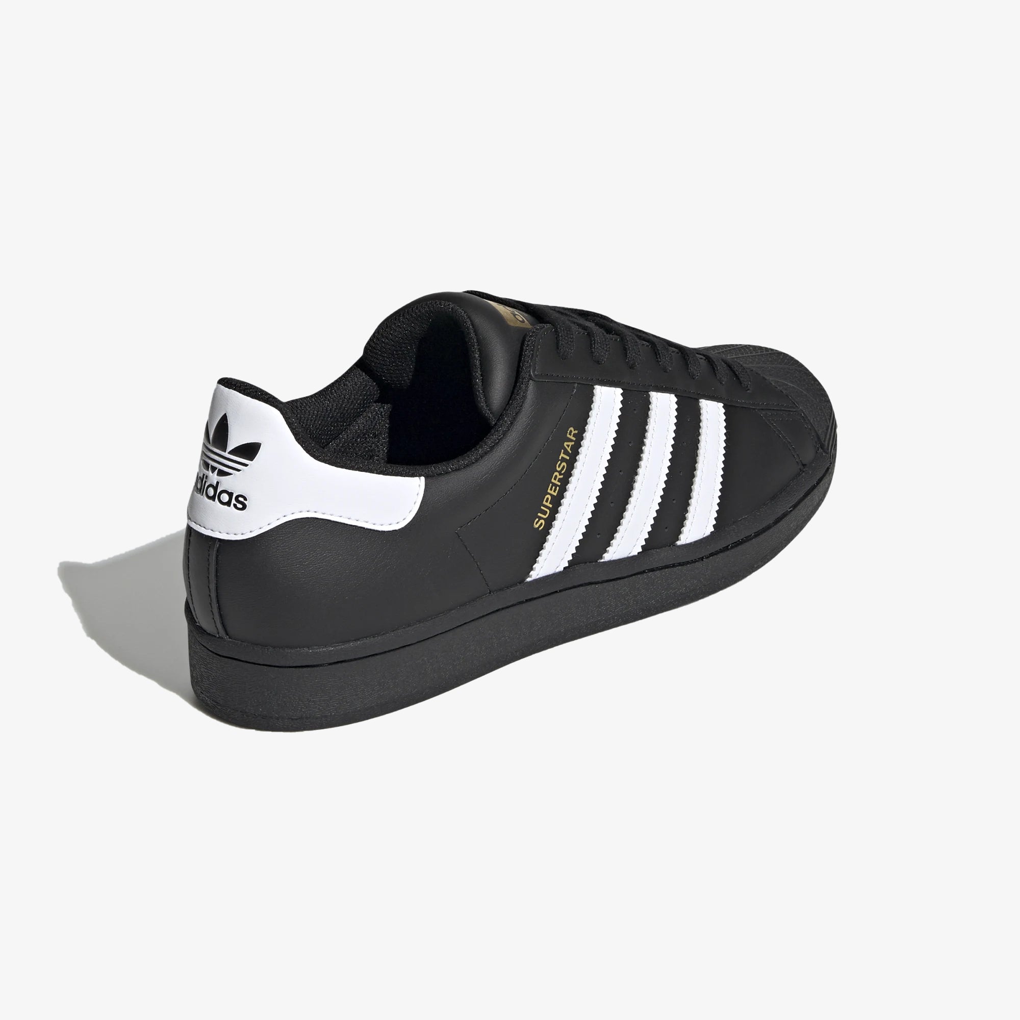 Adidas Originals | SUPERSTAR { CORE BLACK/CLOUD WHITE - view 2
