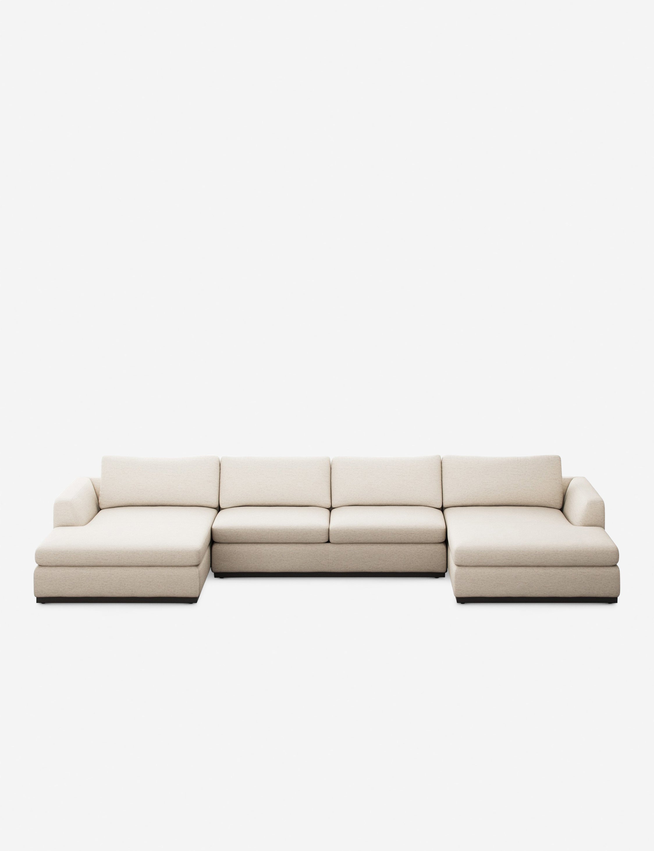 Lulu and Georgia Daniston Modular U-Shaped Sectional Sofa