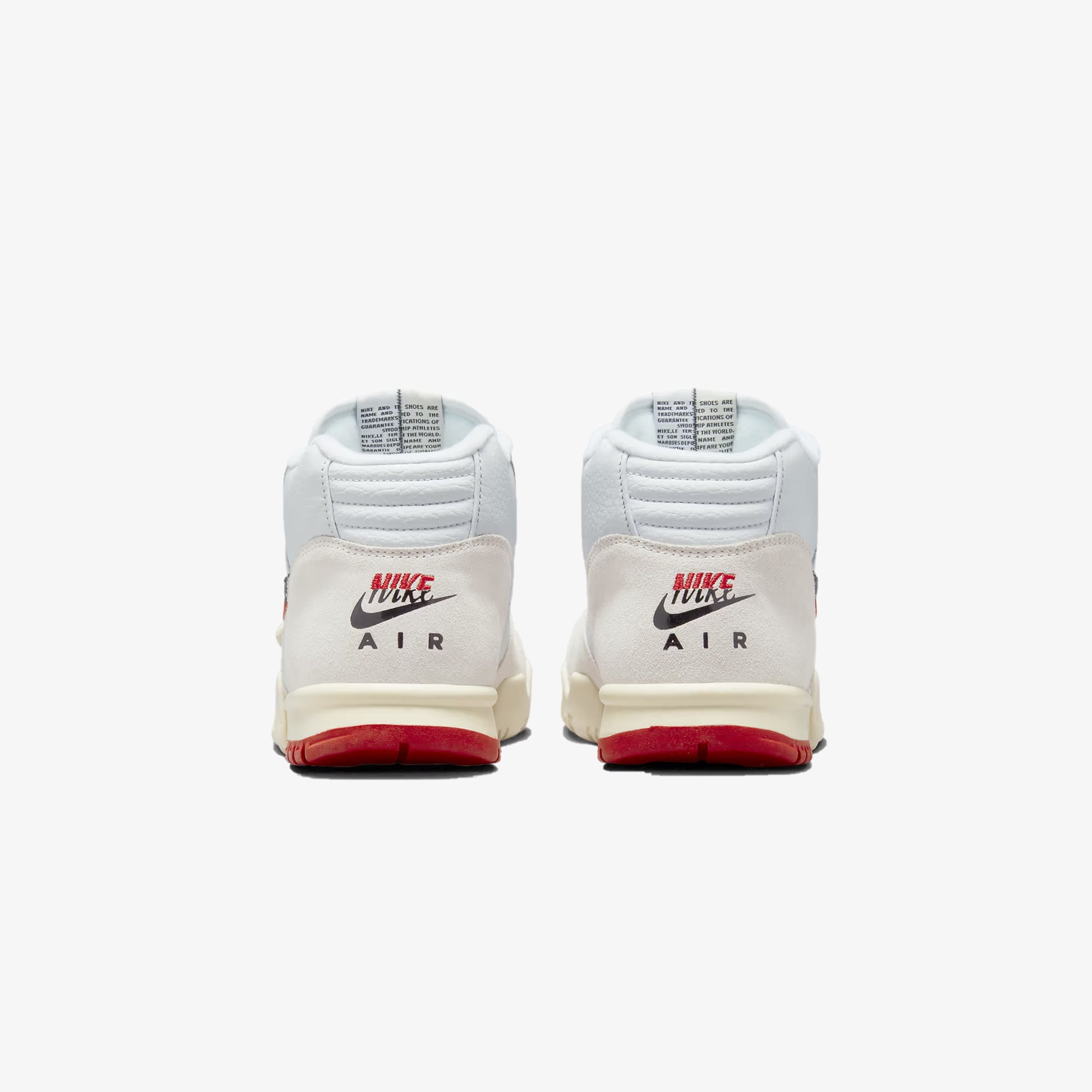 Nike | AIR TRAINER 1 { WHITE/RED - view 2