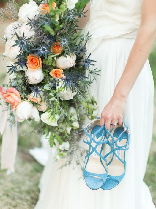 fiftyflowers.com Graceful Coral Garden Wedding - view 6