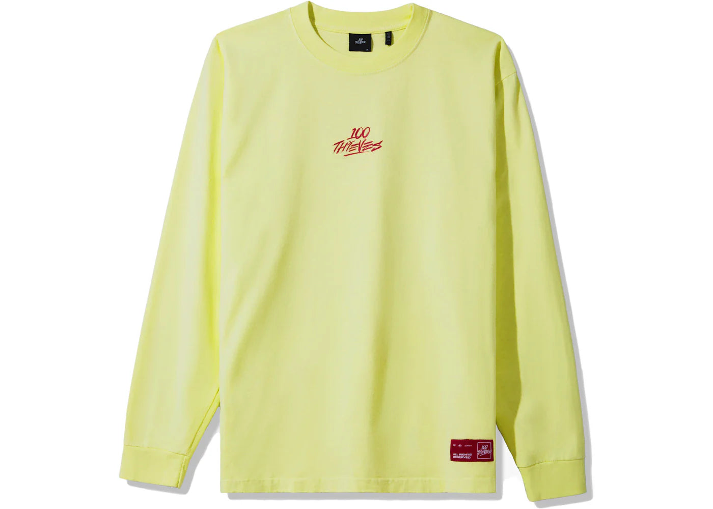 L s t-shirt – 100 Thieves Enter Infinity L/S T-shirt Lemonade
