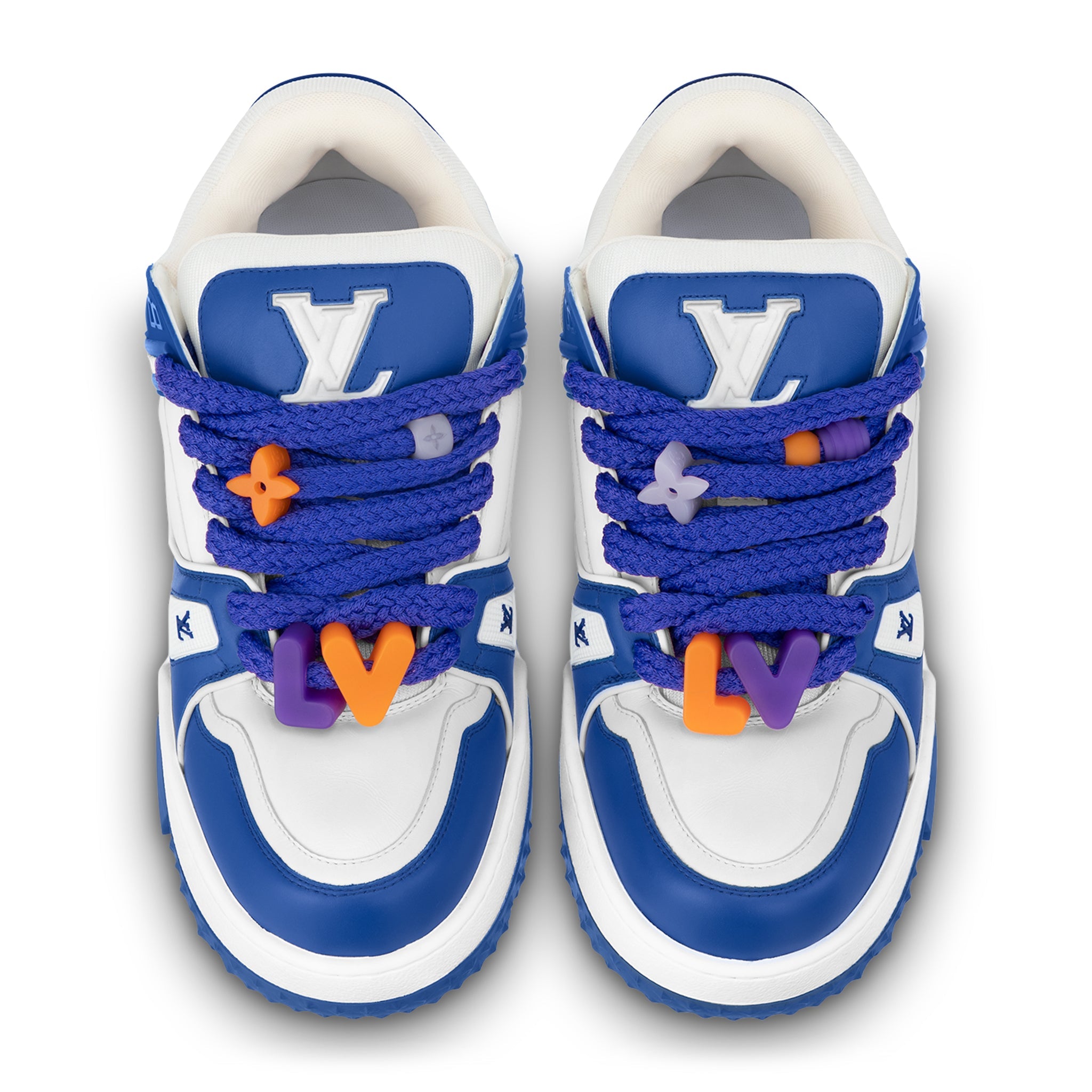 Louis Vuitton LV Maxi Trainer Blue Sneaker - view 3