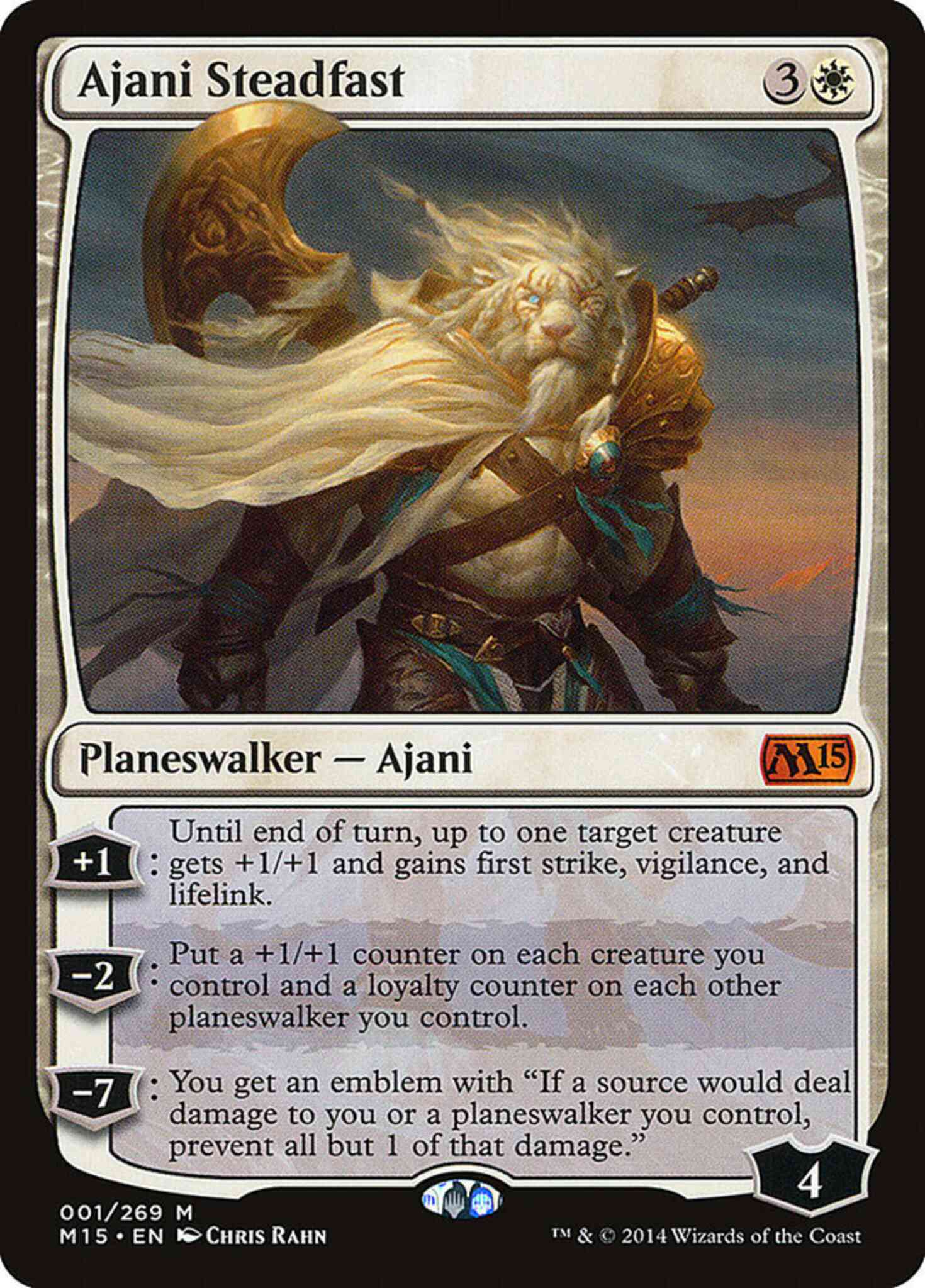 Ajani steadfast magic – Ajani Steadfast [Magic 2015] [Non-Foil]